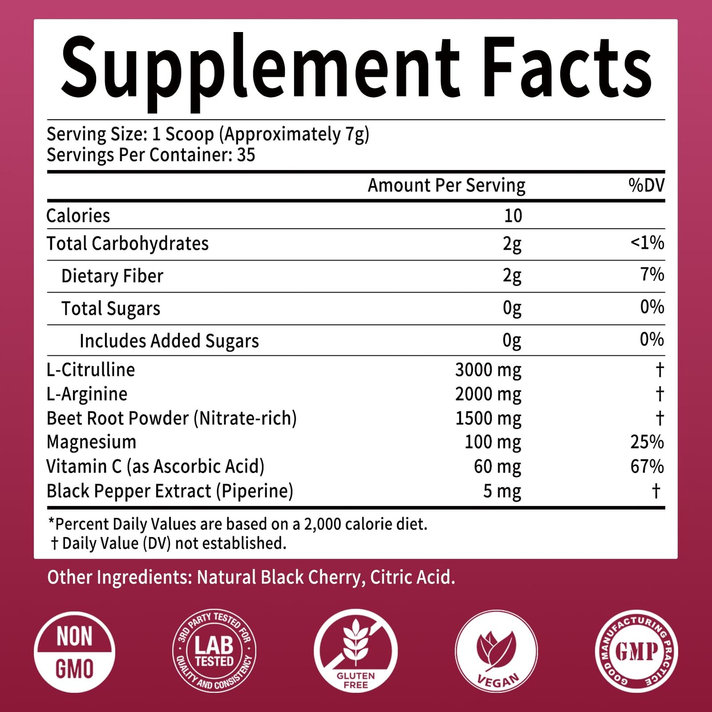 Qmiozzy Nitric Oxide Supplement - Beet Root Powder with L-Citrulline & L-Arginine, Powder, 8.82 Ounce