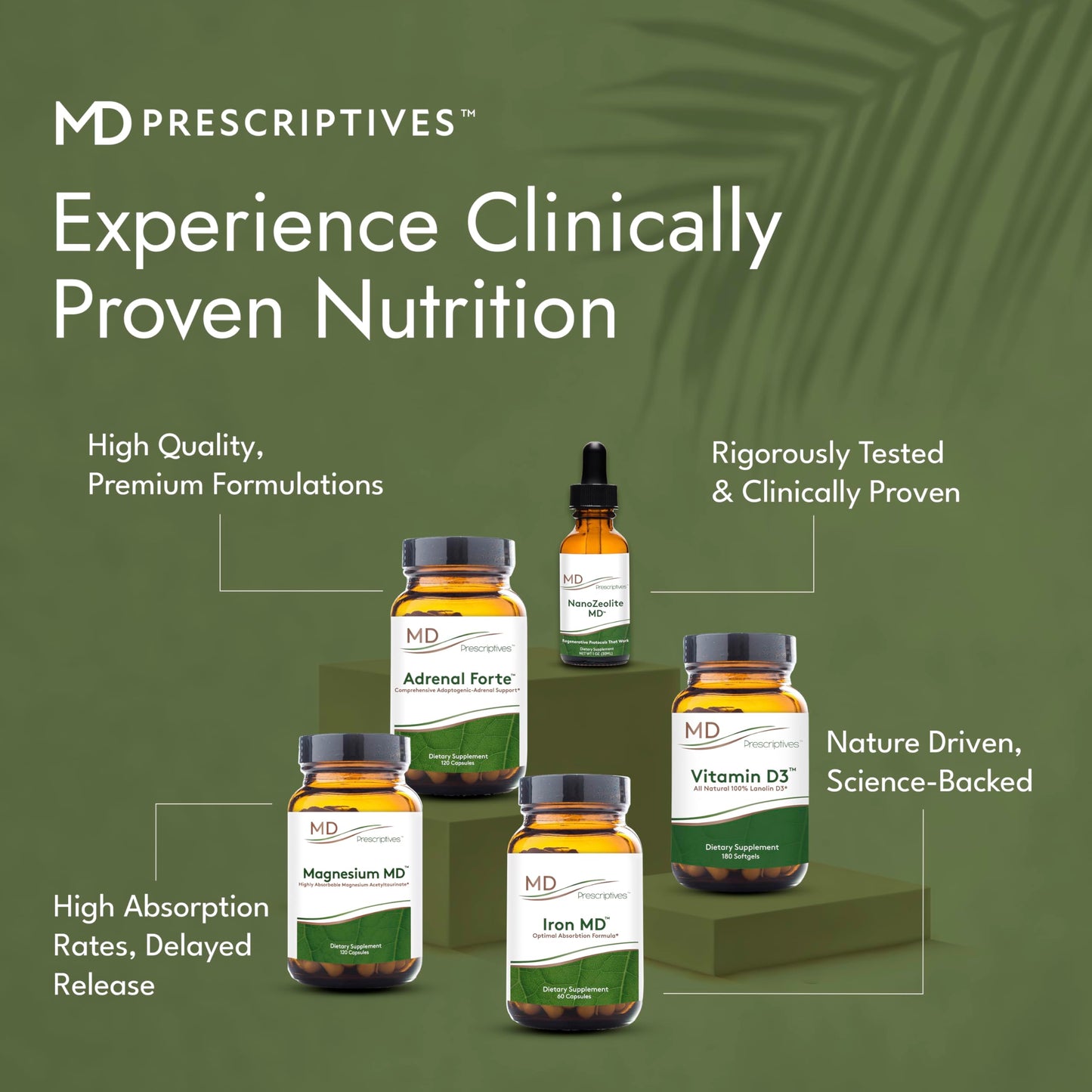 MD Prescriptives Vitamin D3 Capsule 180 Count