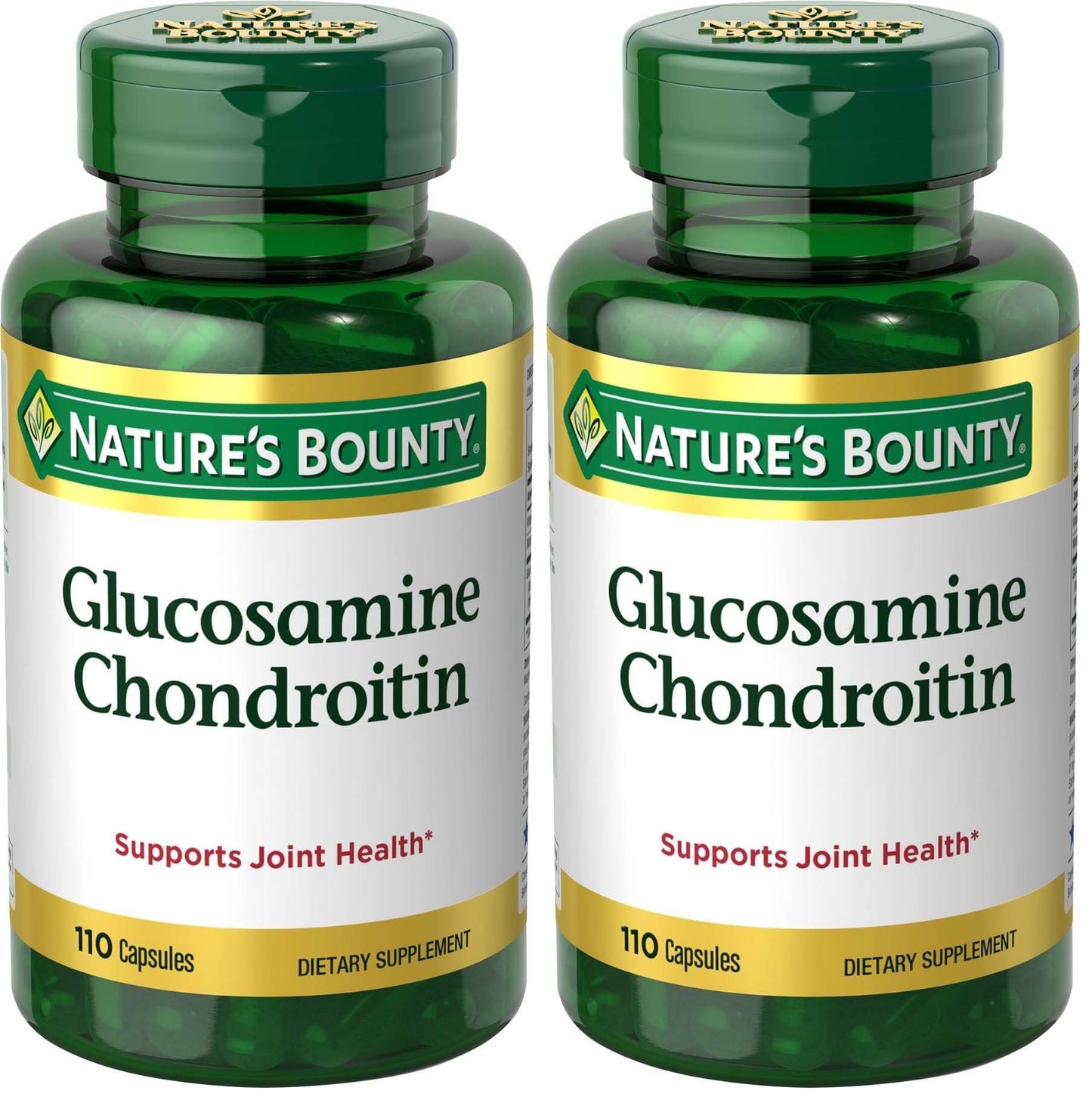 Nature's Bounty Glucosamine Chondroitin Capsules 220