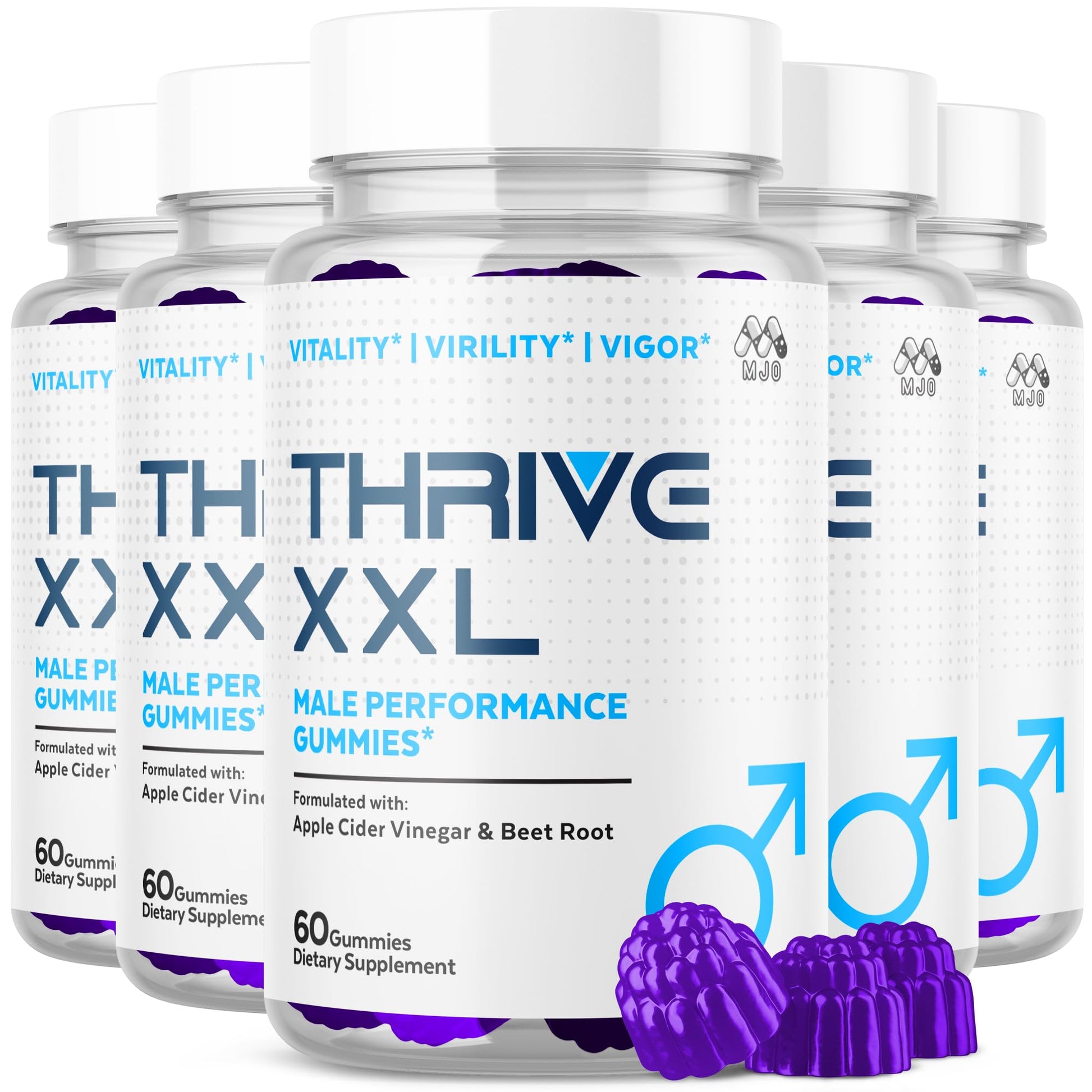 MJO Thrive XXL Gummies 300 Gummies