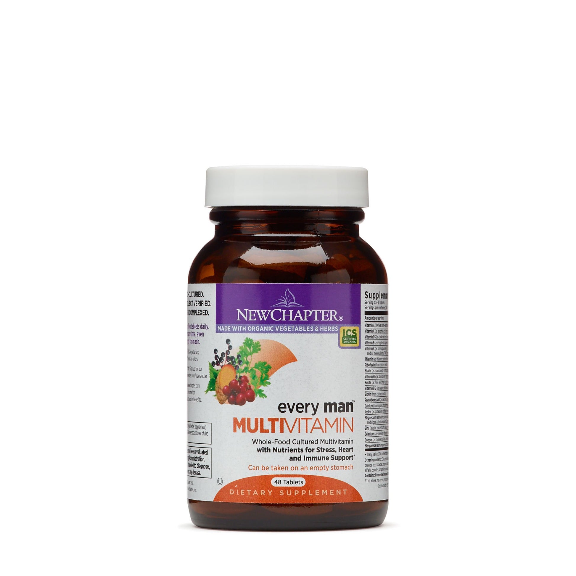 New Chapter Men's Multivitamin Every Man Gummy 48 Count