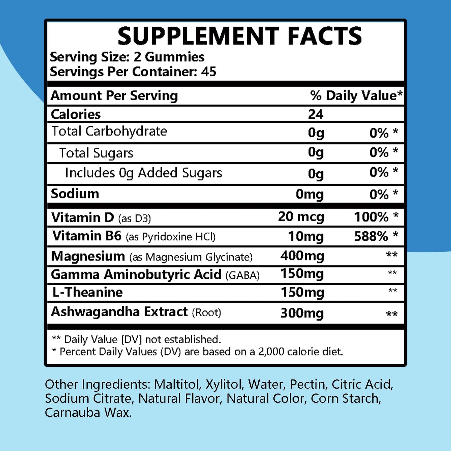 Itiban Cortisol Supplements for Women Calm Magnesium Glycinate Gummies, 90 Gummies
