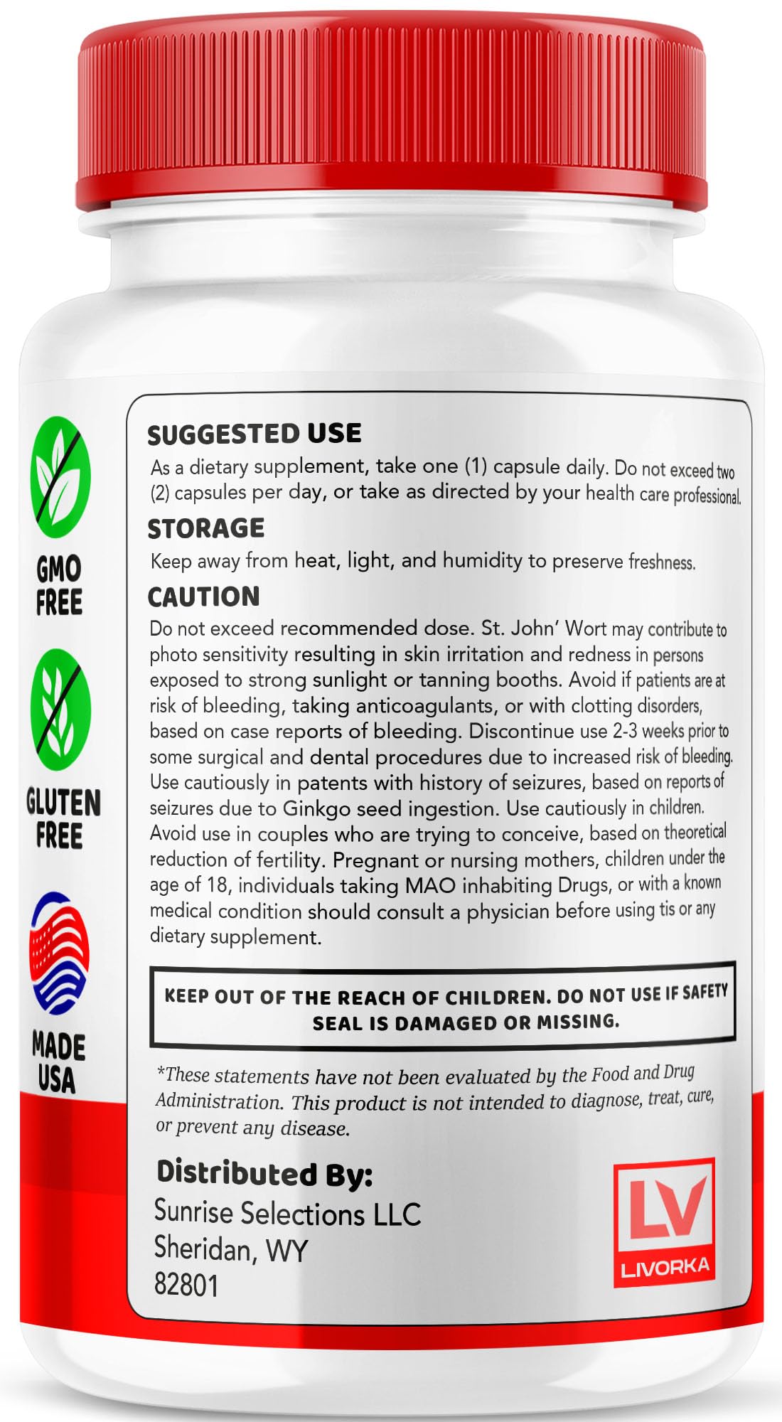 LIVORKA GluSync Balance Support Capsules, 60 Capsules