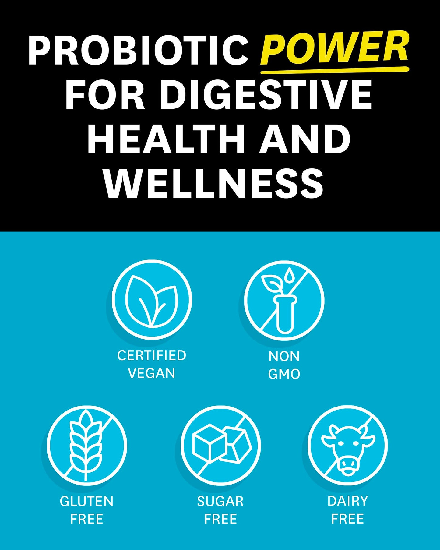 Zenwise Health Probiotics for Men - Gut and Digestive Support Capsule, 30 Count
