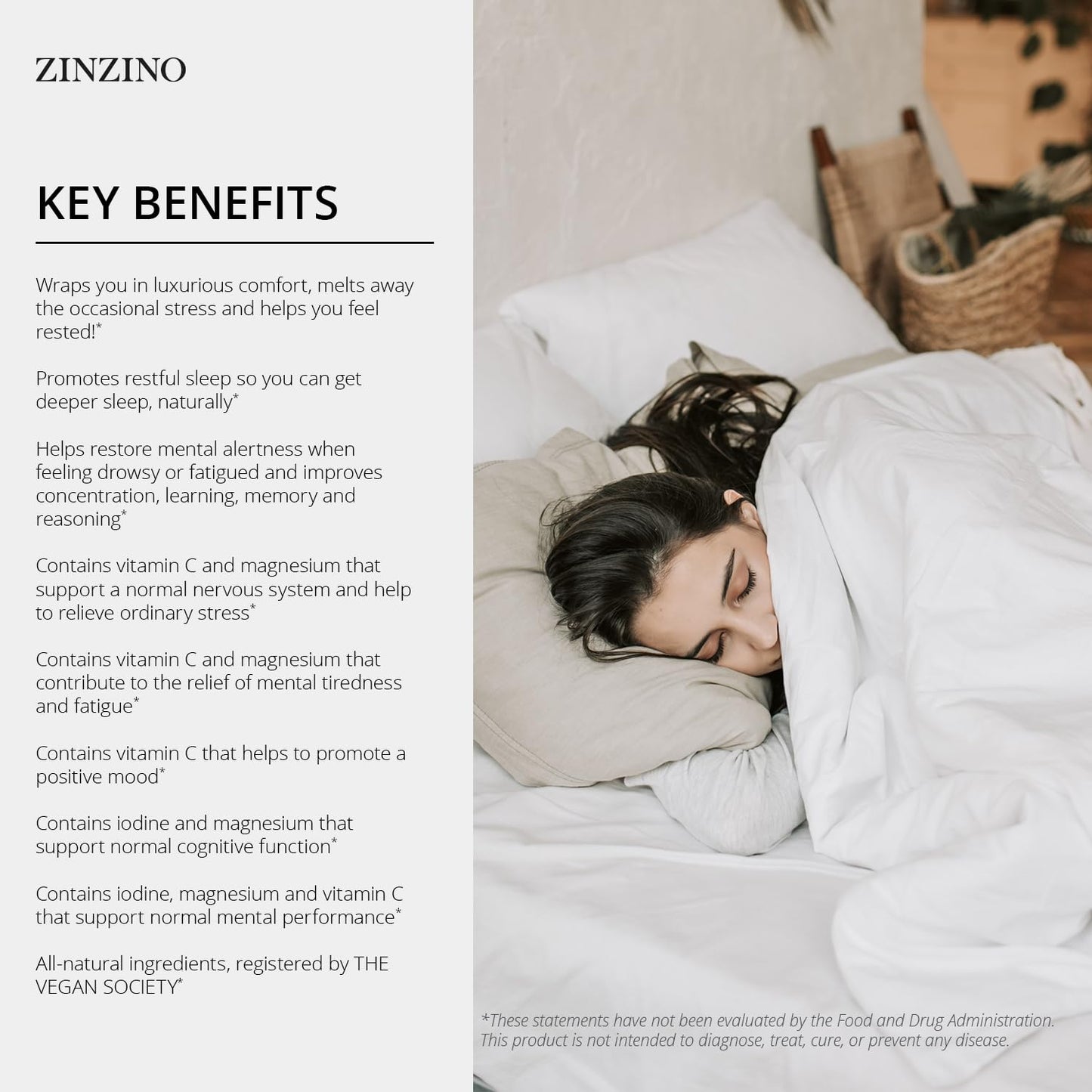 ZINZINO Viva+ Daily Supplement 60 Capsules