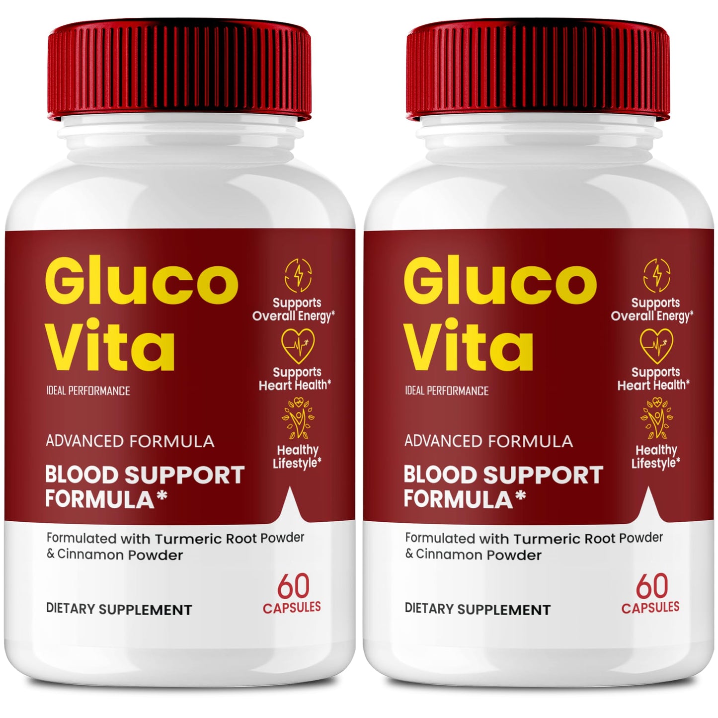 IDEAL PERFORMANCE Gluco Vita Capsules 120 Count