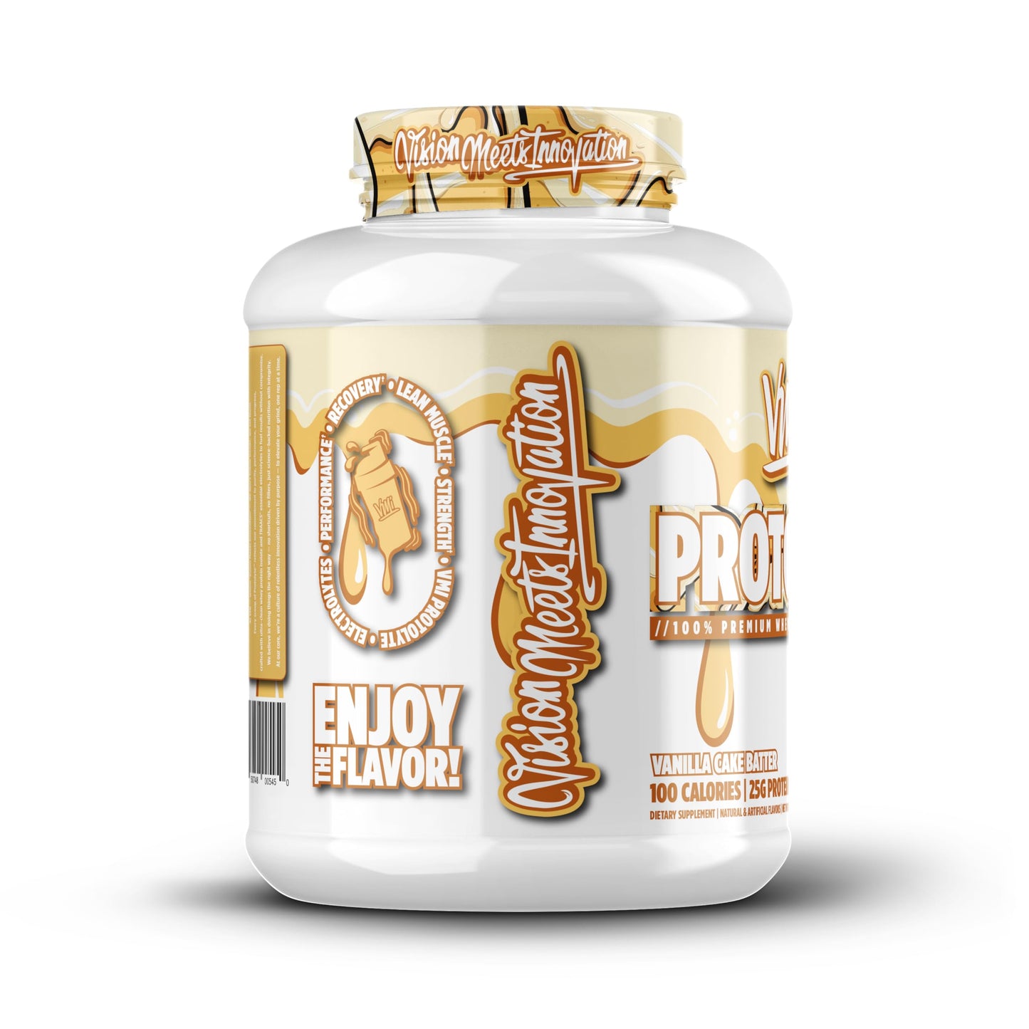 VMI Sports ProtoLyte Whey Isolate Protein Powder, Vanilla Cake Batter, 25.6