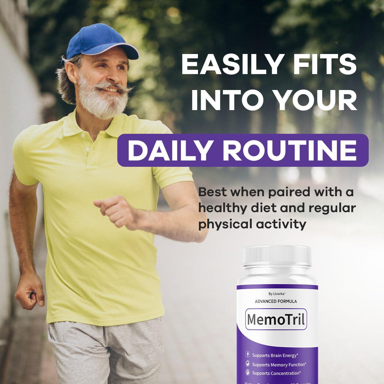 LIVORKA Memotril Capsules 120 Capsules
