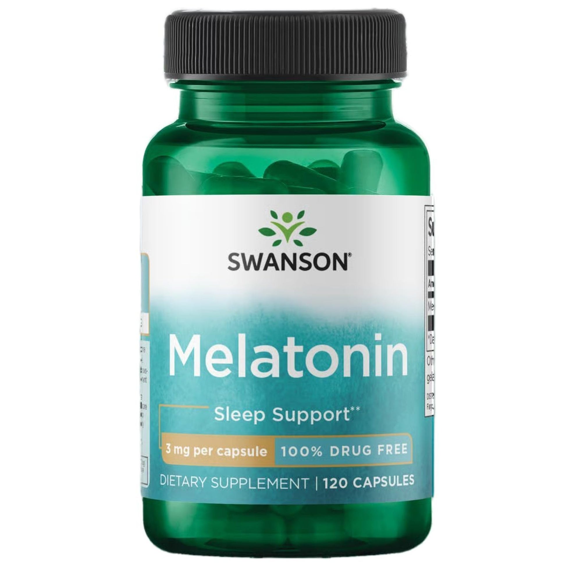 Swanson Melatonin VEGAN CAPSULES 120