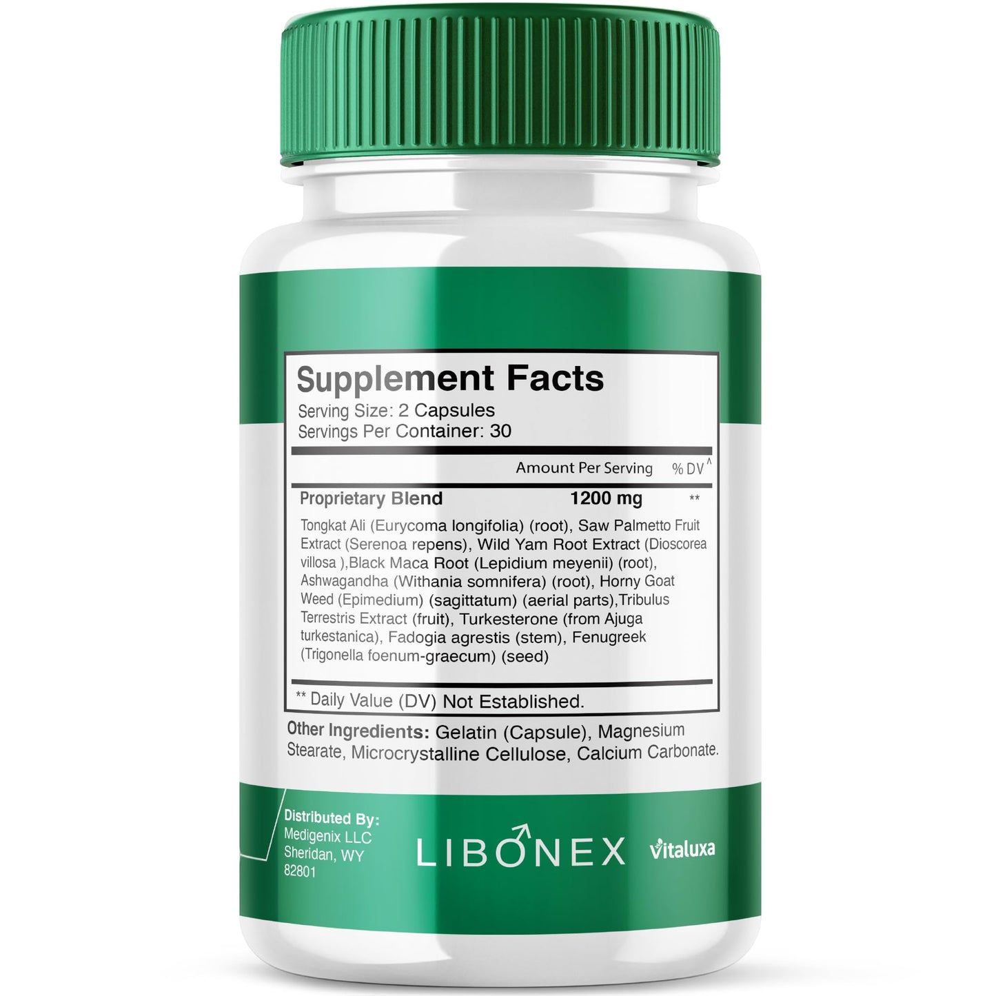 Vitaluxa Libonex Perform Capsules, 60 Count