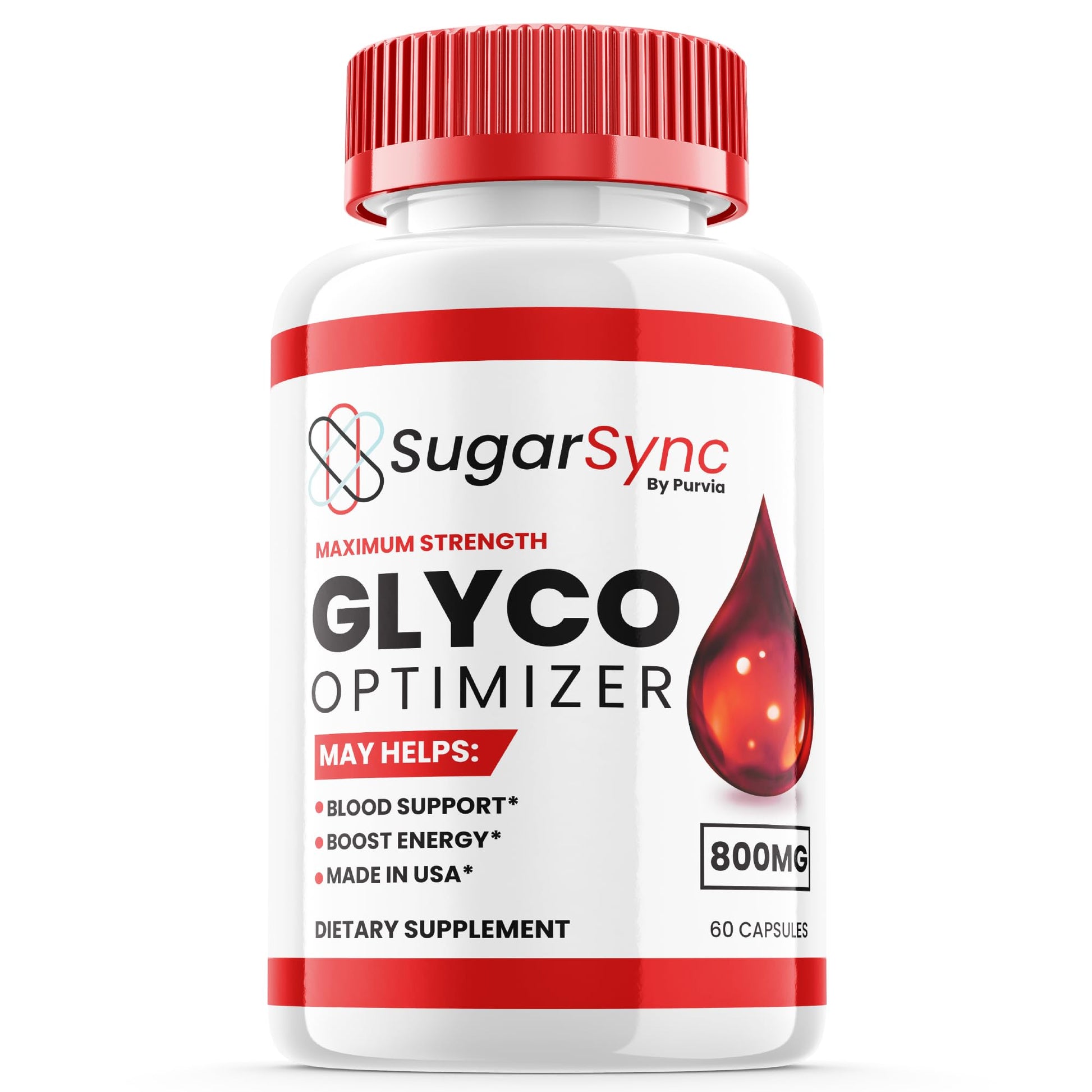 Purvia Sugar Sync Glyco Optimizer Capsule, 60 Count
