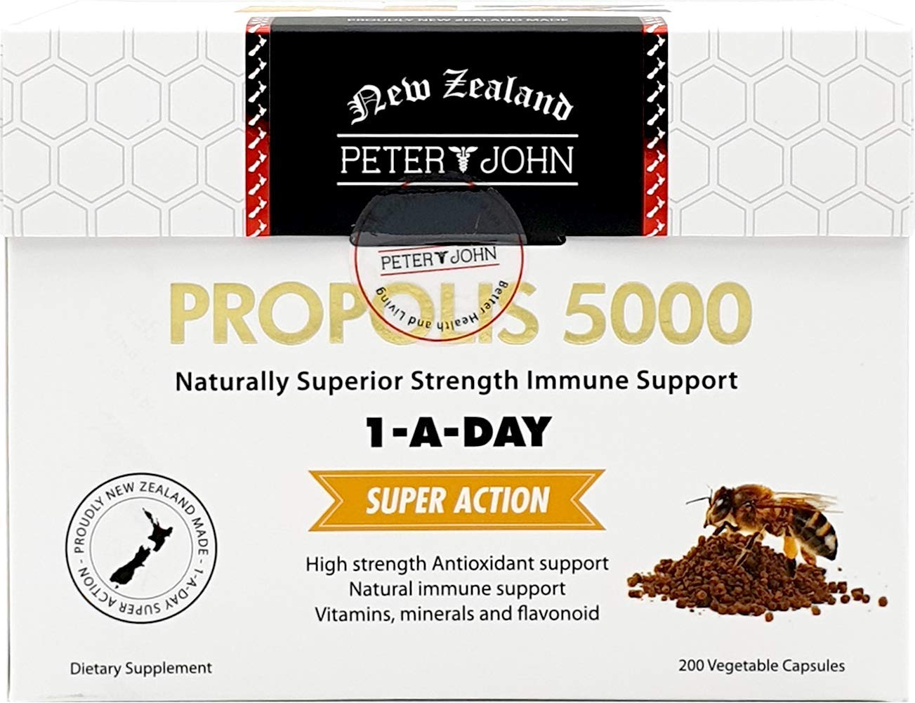 HEALTHFARM Propolis 5000 Flavonoids 70mg Capsule, 1 Count