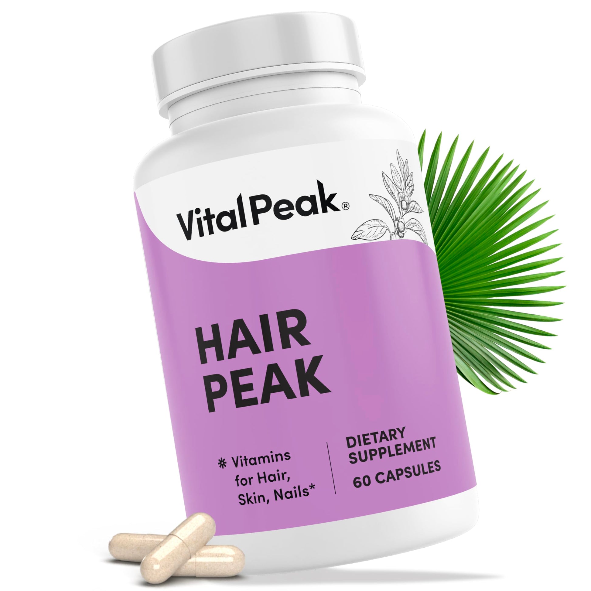 Vital Peak Hair Peak Capsules, 60 Count
