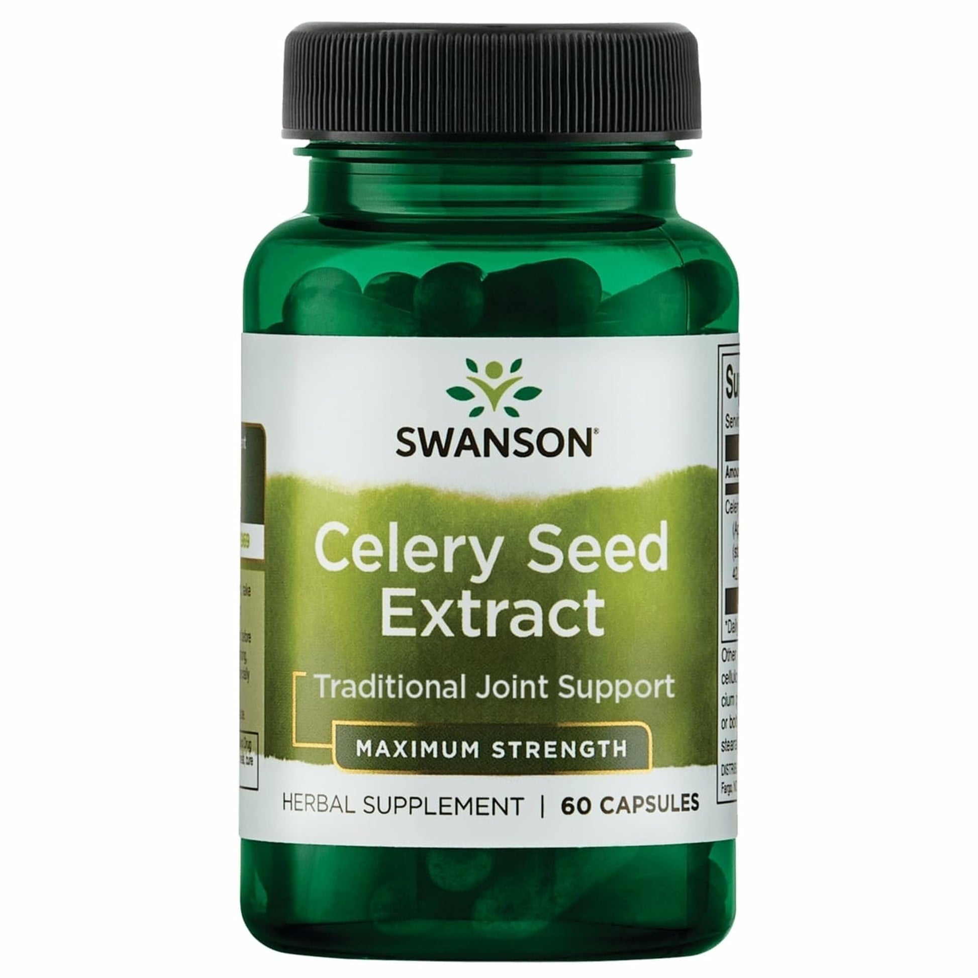 Swanson Celery Seed Extract - Maximum Strength 150 mg Capsules, 60 Count