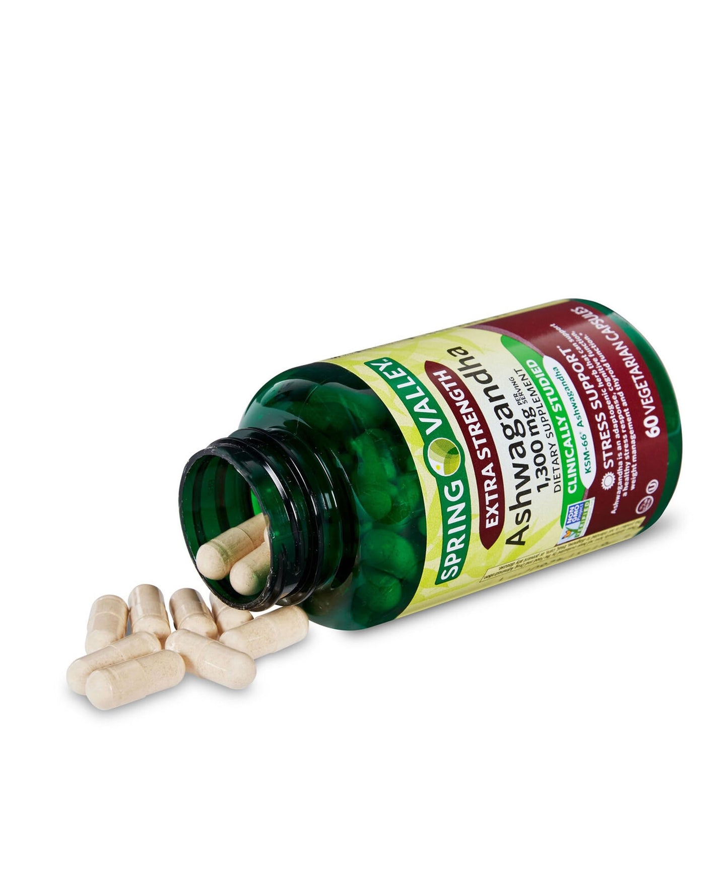 Generic Ashwagandha 1300 mg Capsules, 60 Count
