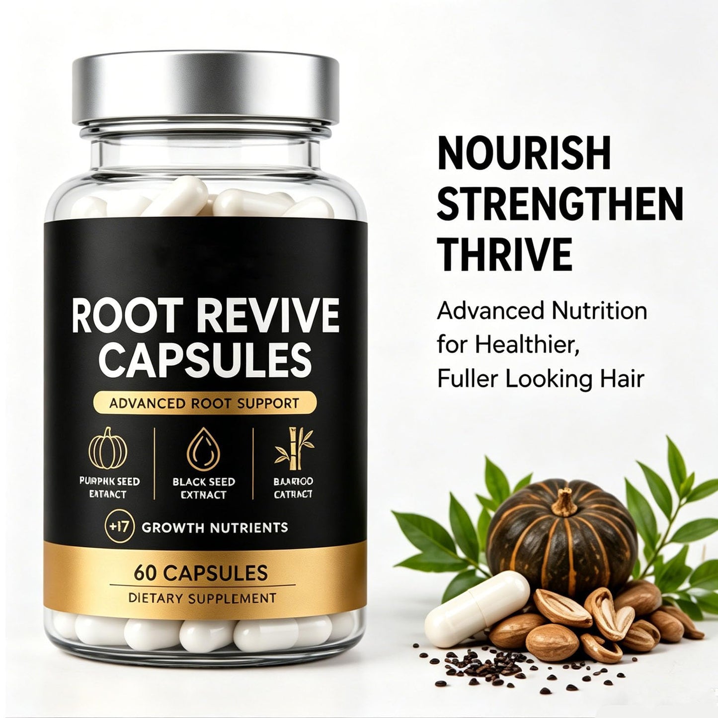 Tilly Bare Root Revive Capsules 60 Count