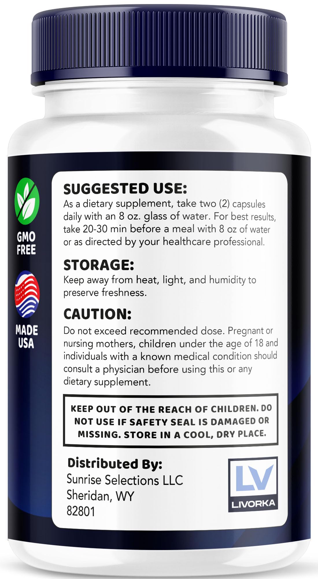 LIVORKA Synaboost Capsules 300 Count