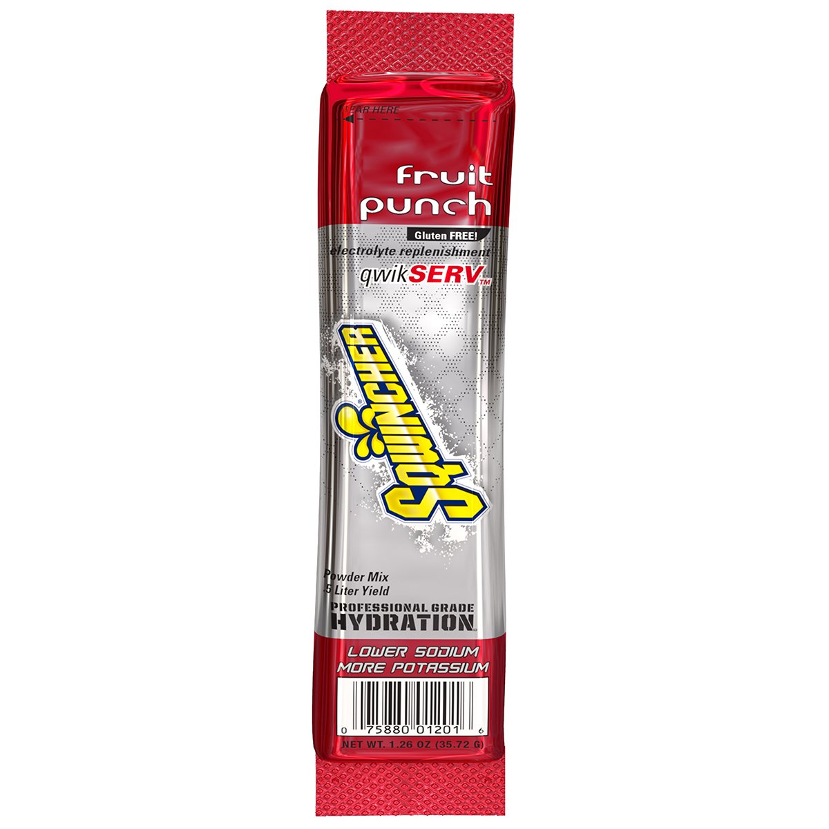 Sqwincher Fruit Punch Quick Serv Powder Sports Drink 10.1