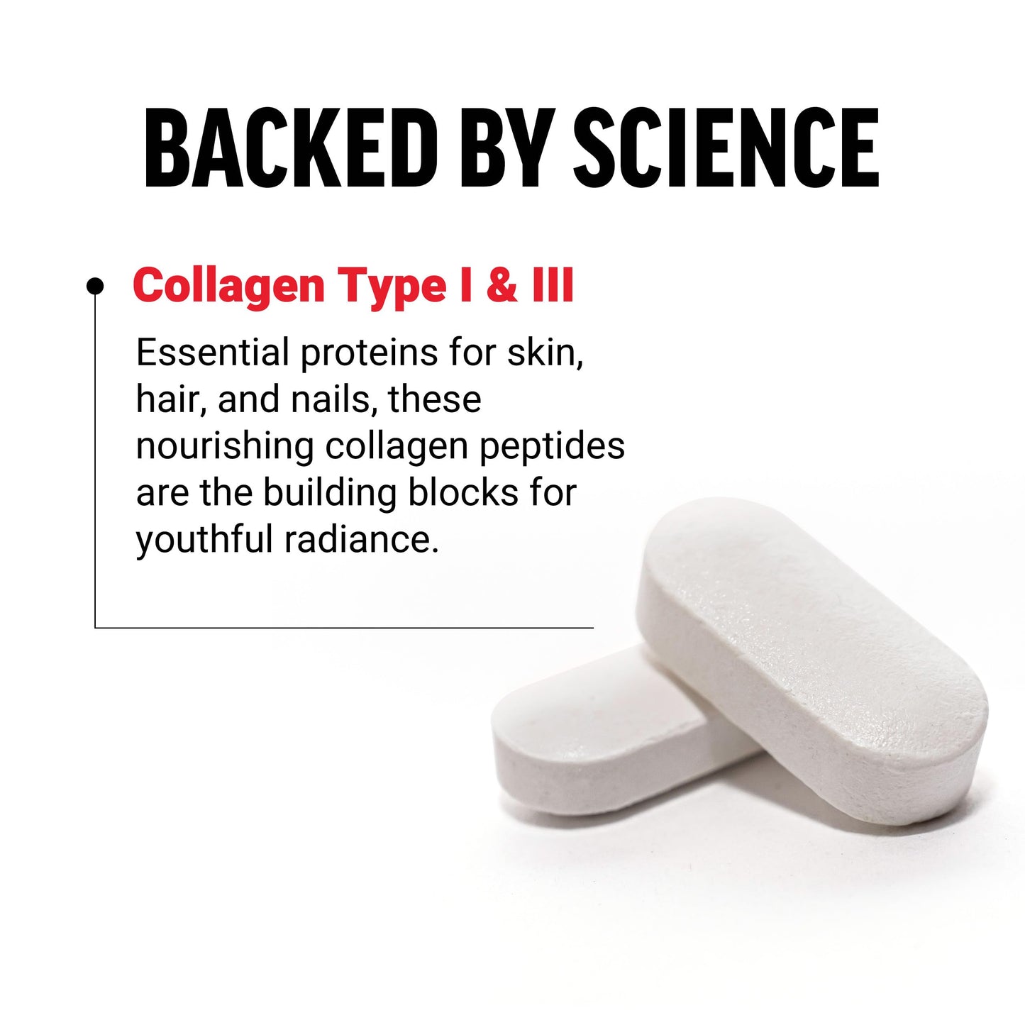 Force Factor Collagen Peptides Tablet, 120 Count