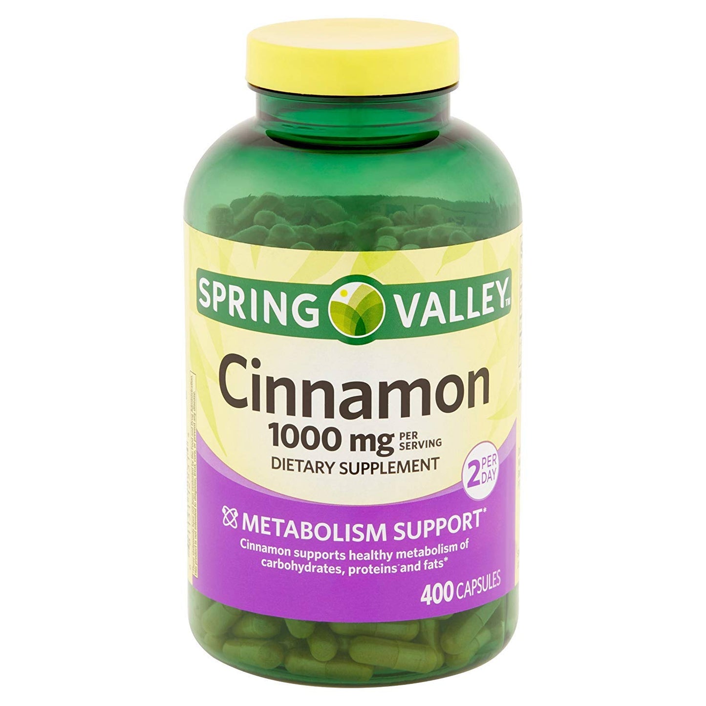 Spring Valley Cinnamon 1000 Mg Capsules 400 Count