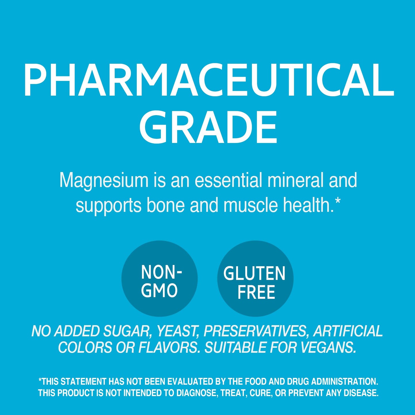 21st Century MgO 400 mg Tablets, 90 Count