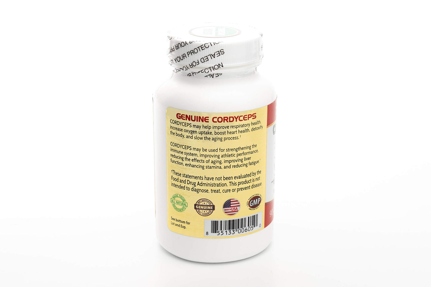 Cordyceps 950 USDA Organic Capsules 1 Count