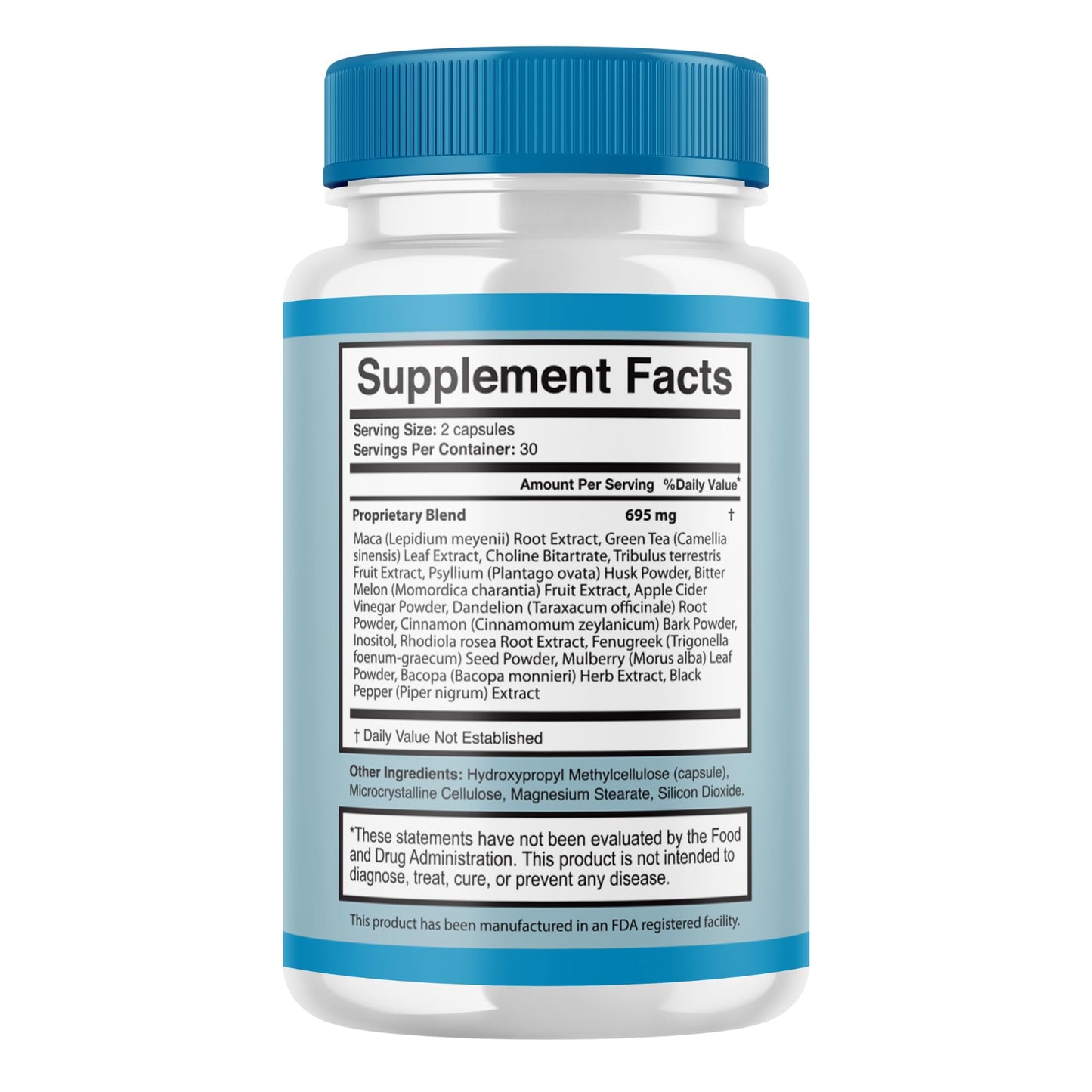 Valdivia Glucovex Capsules 300 Count