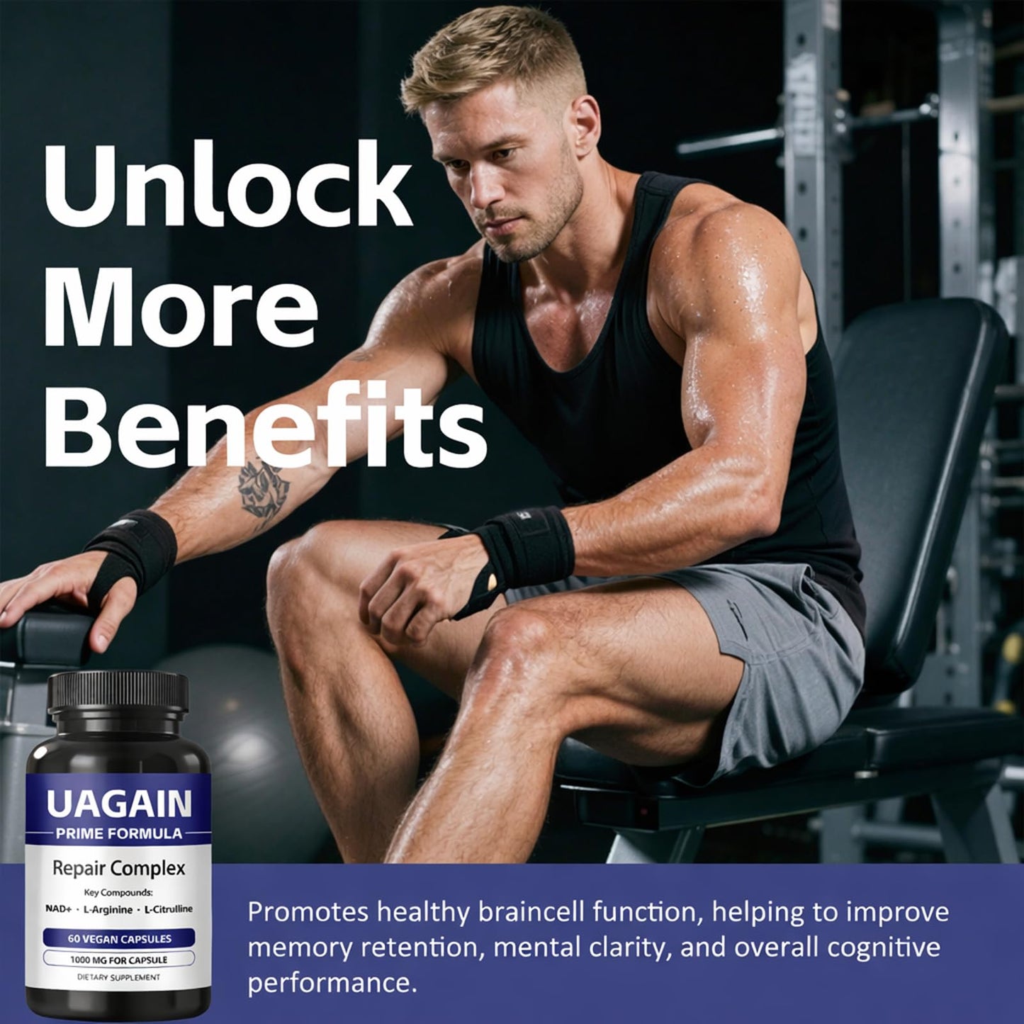 Uagain Repair Complex Capsules 60 Capsules