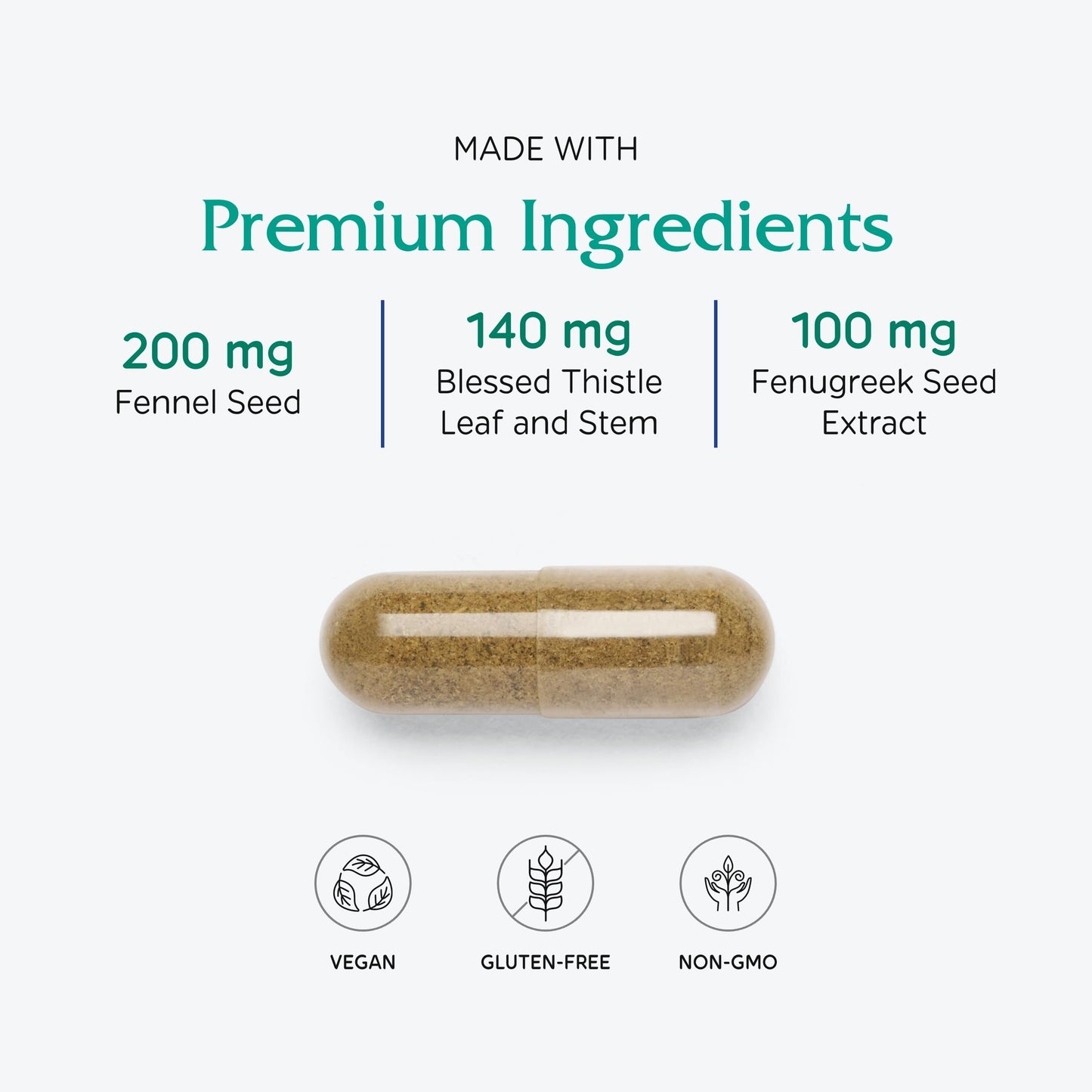 Vitanica Lactation Blend Capsule, 60 Capsules