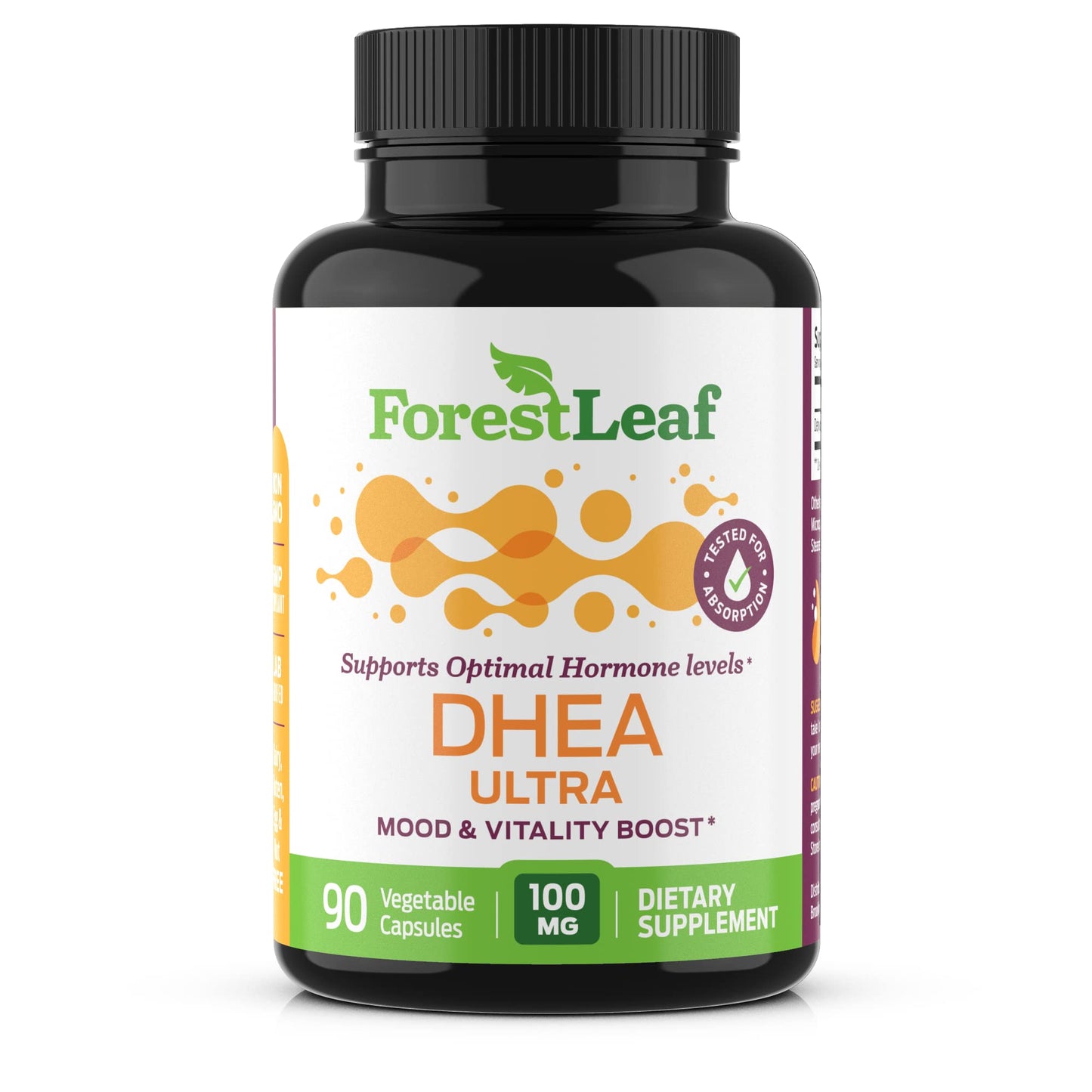 ForestLeaf DHEA 100mg Capsule 90 Count