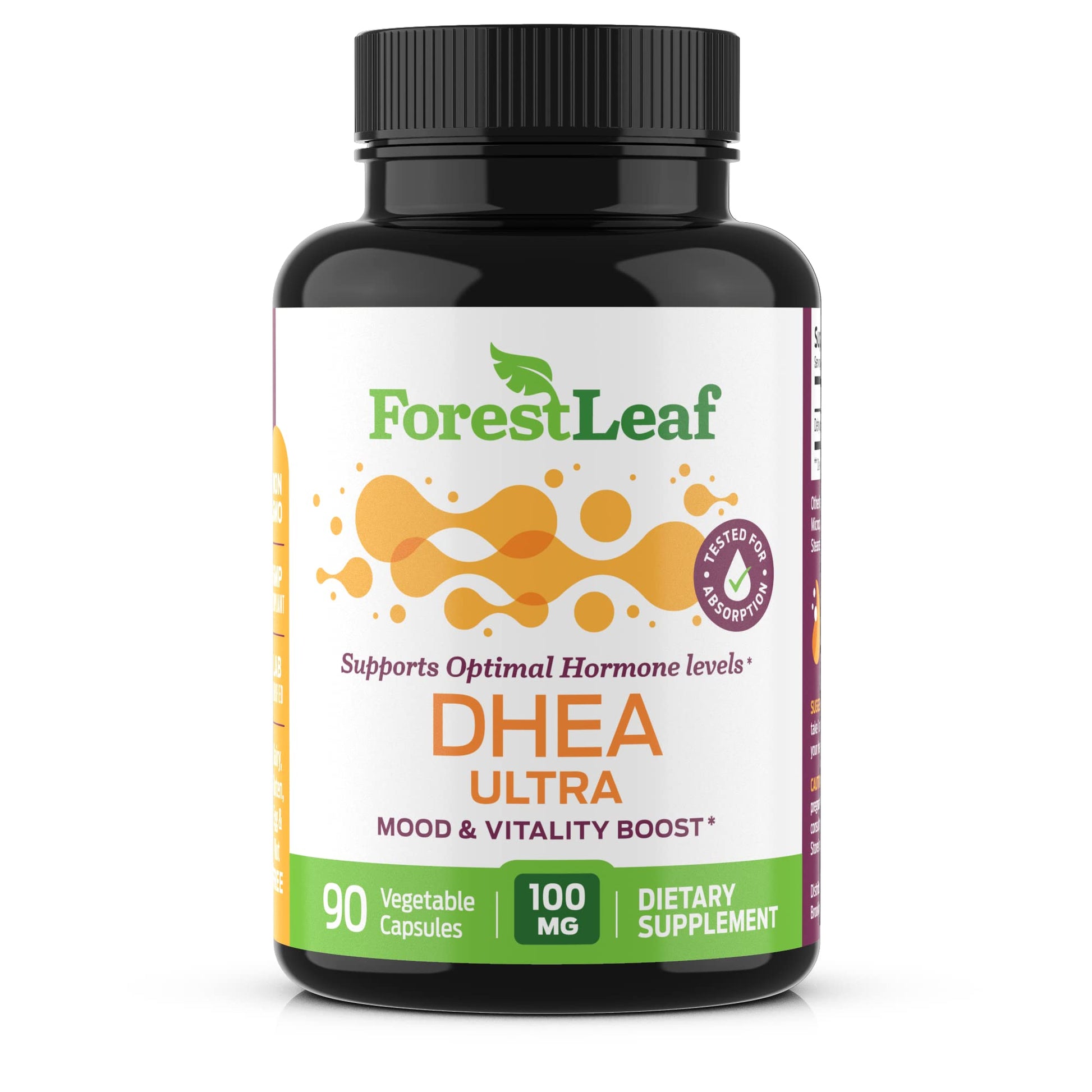 ForestLeaf DHEA 100mg Capsule 90 Count