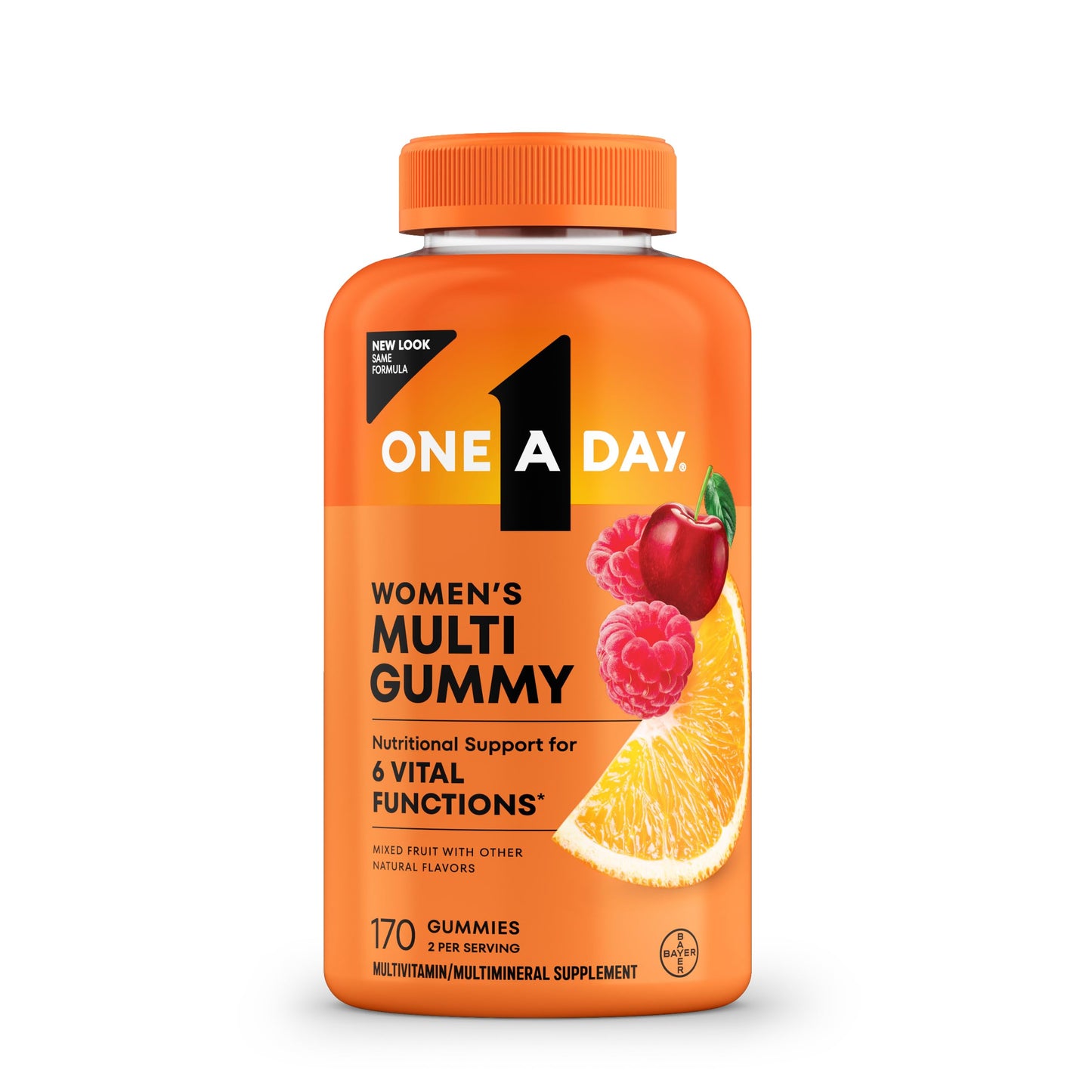 ONE A DAY Women's Multivitamin Gummy, 170 Count