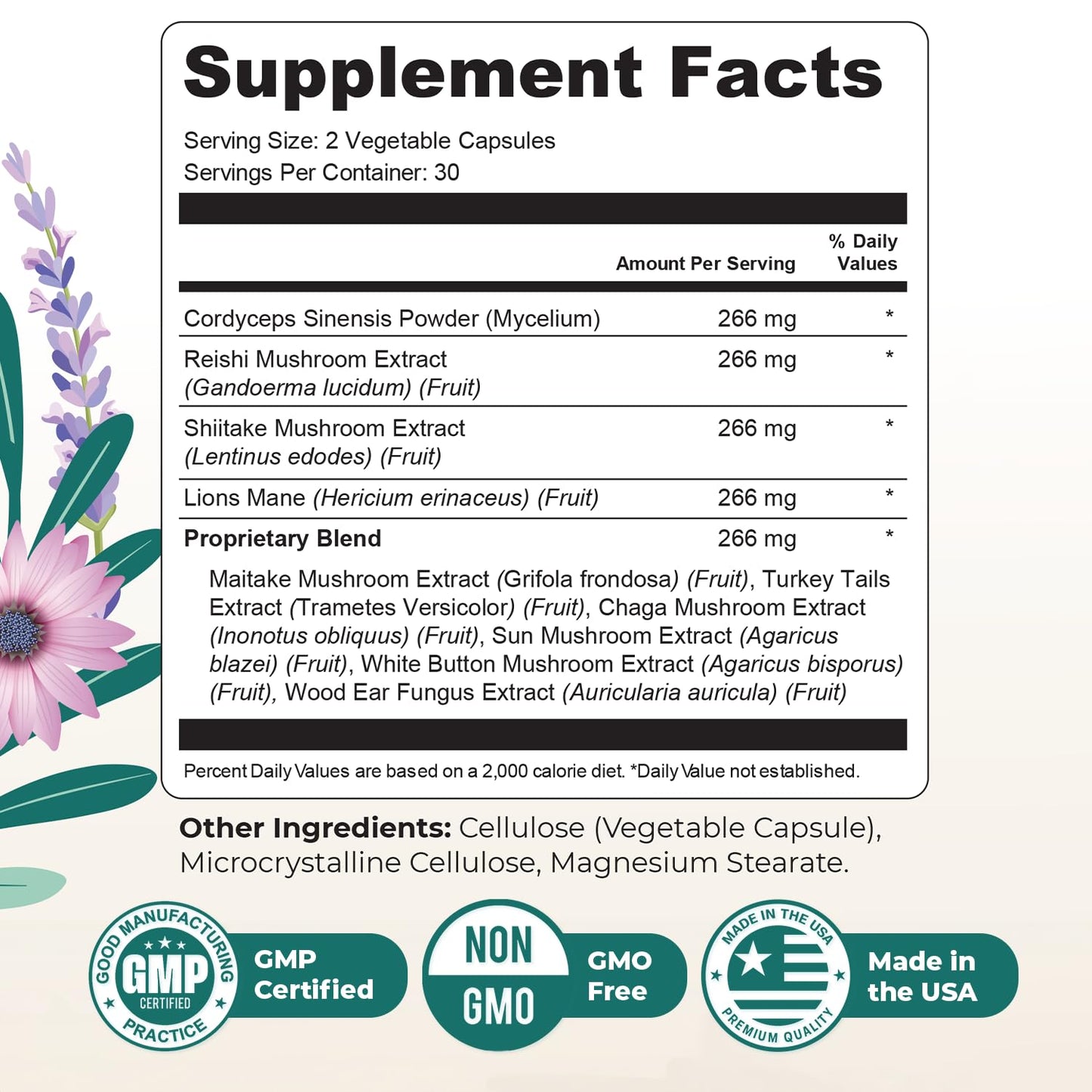 Nature’s NutriWave Menovelle Mushroom & Botanical, 180 Capsules