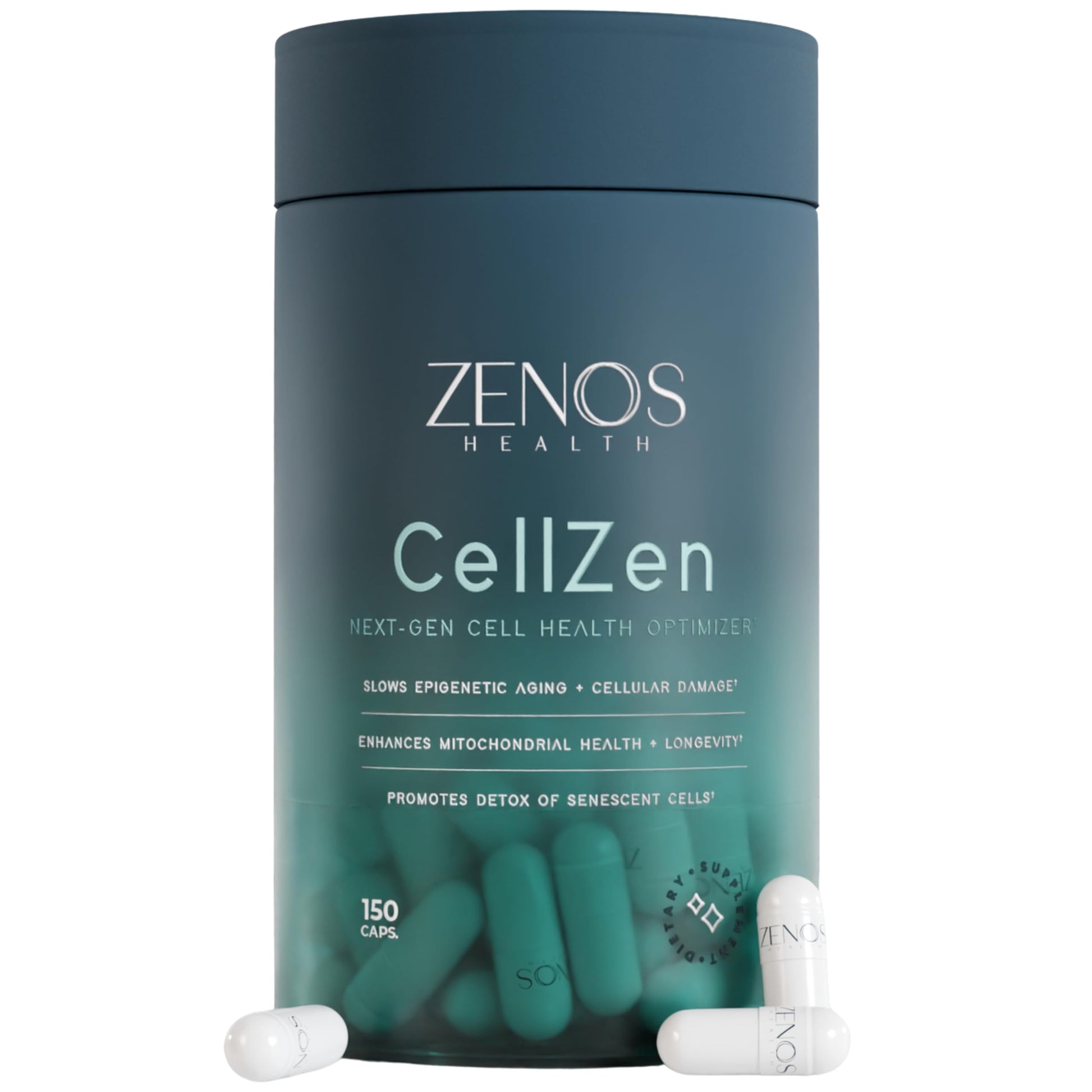 Zenos Health CellZen NAC 1000mg N-Acetyl Cysteine Supplement, 150 Capsules