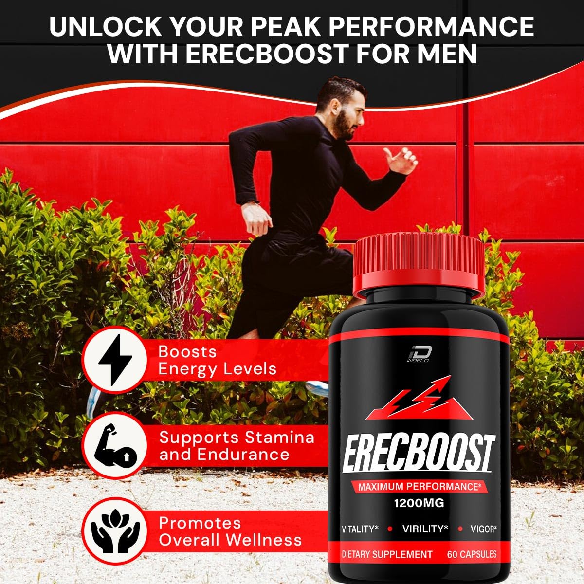 Indelo ErecBoost Capsule 120 Capsules