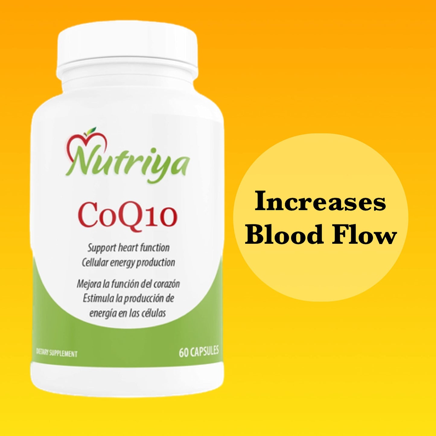 Nutriya CoQ10 Capsule, 60 Count