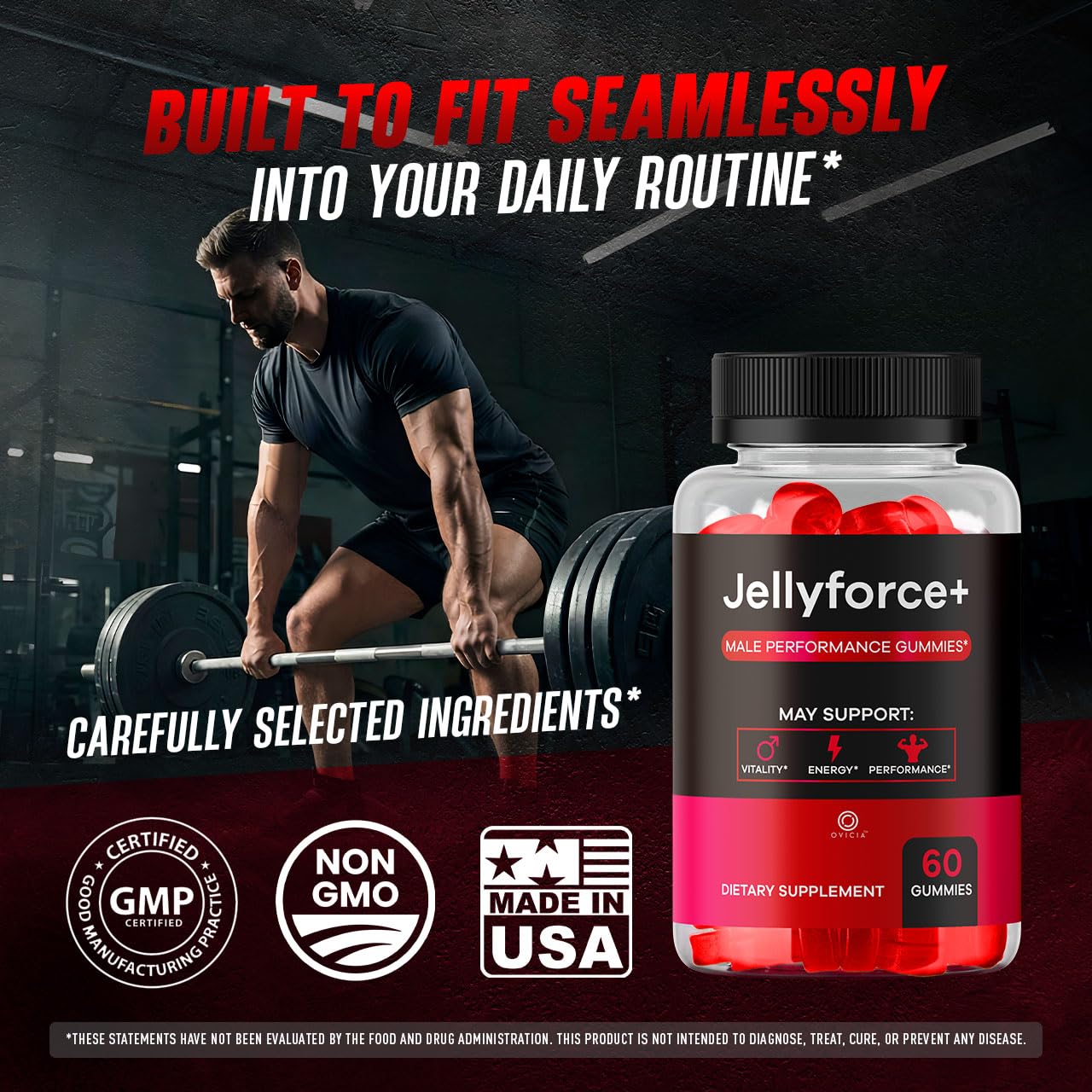 OVICIA Jelly Force Gummies 180 Gummies