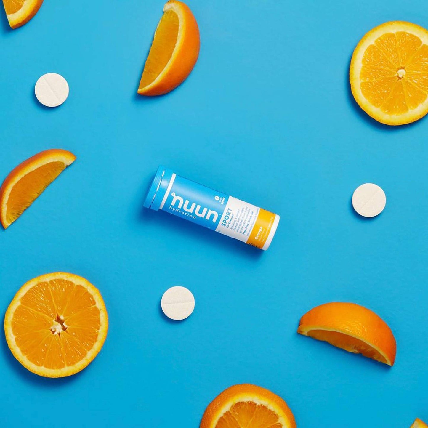 Nuun Sport Orange Electrolyte Enhanced Drink Tablets, 30 Tablets