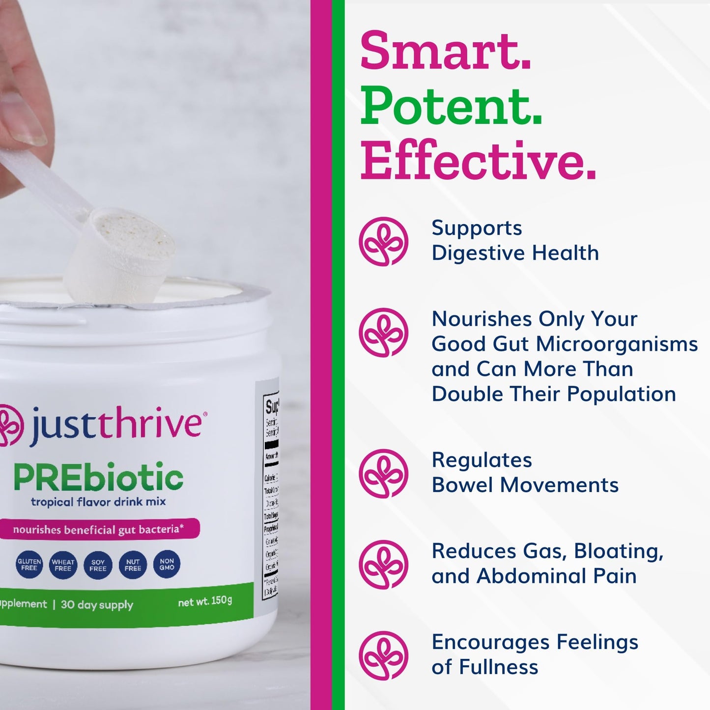 Just Thrive Prebiotic Powder 150 g