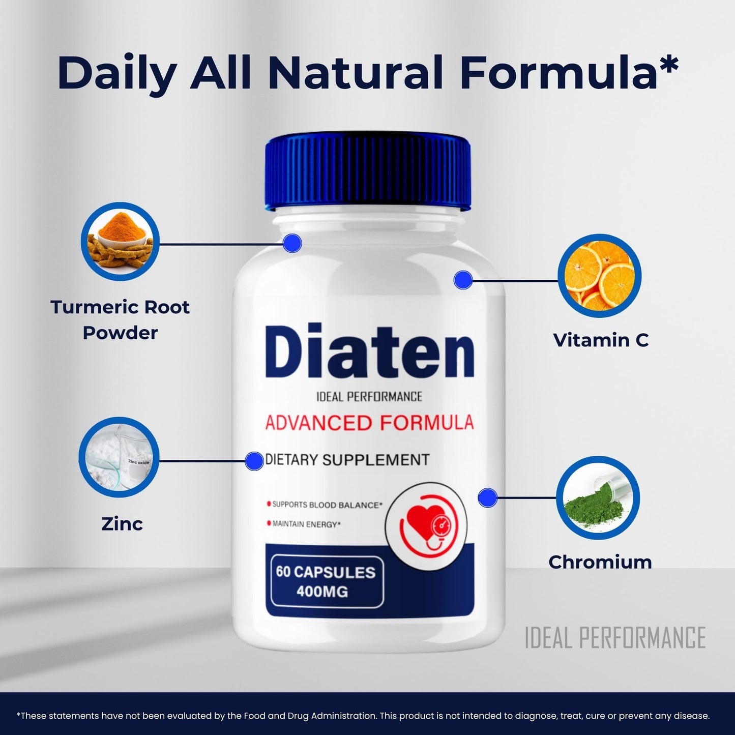 IDEAL PERFORMANCE Diaten Capsules 120 Capsules