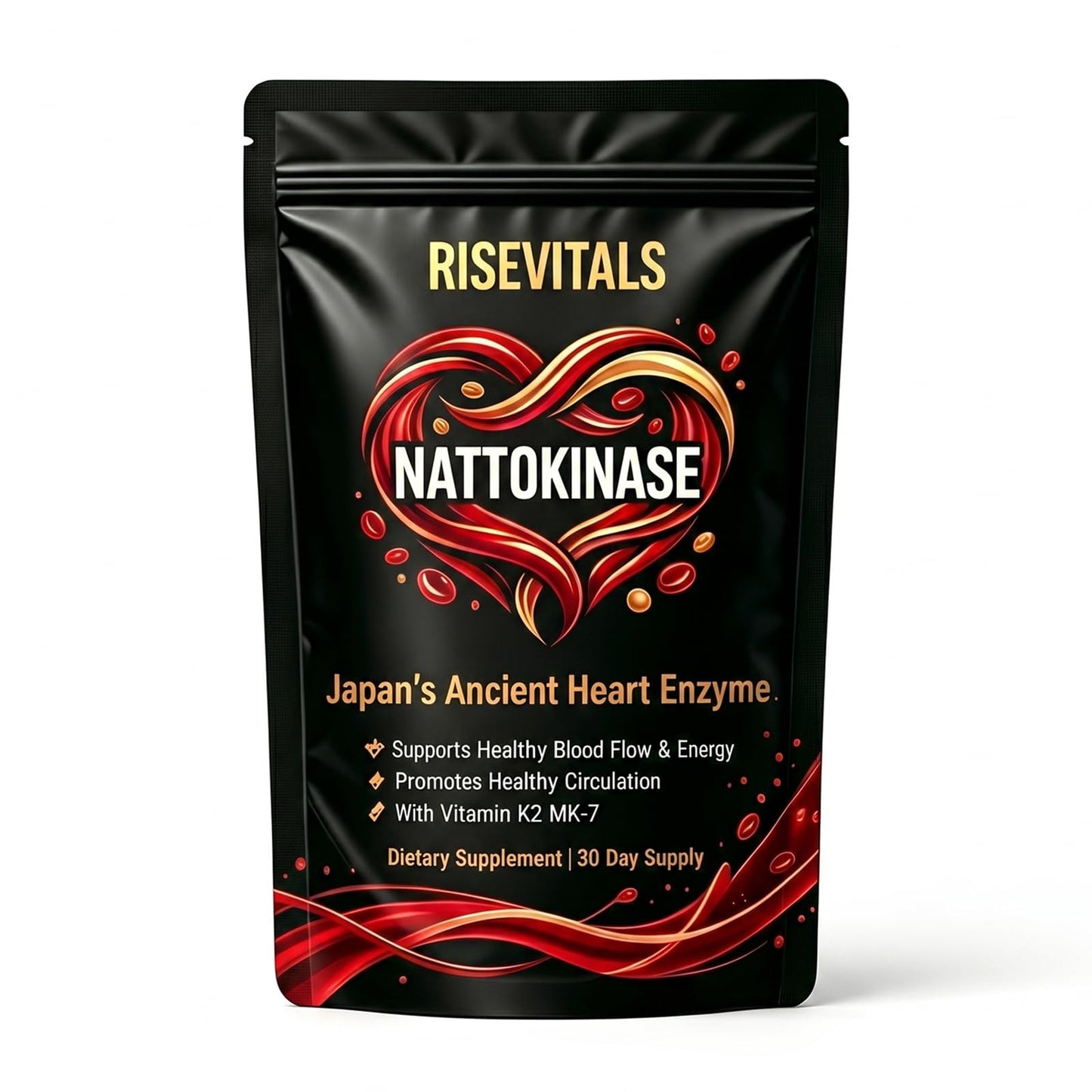 Rise Vitals Nattokinase Capsules 30 Capsules
