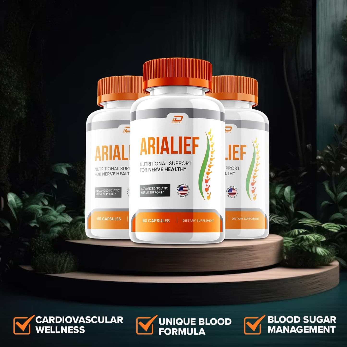 Indelo Arialief Capsules, 60 Count