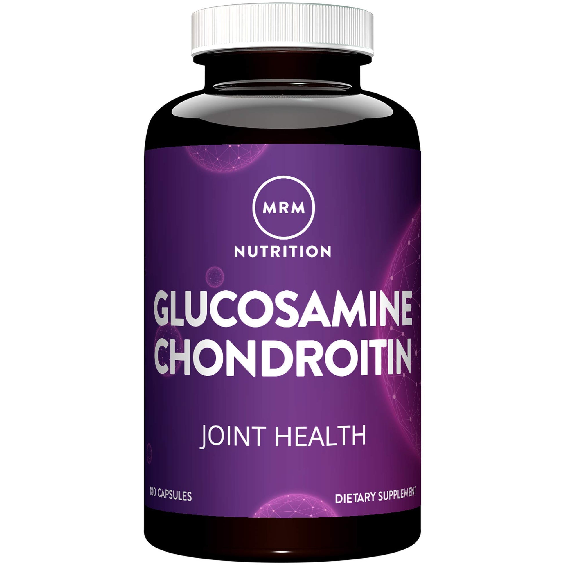 MRM Glucosamine 1500mg & Chondroitin Sulfate 1200mg Capsules, 180 Count