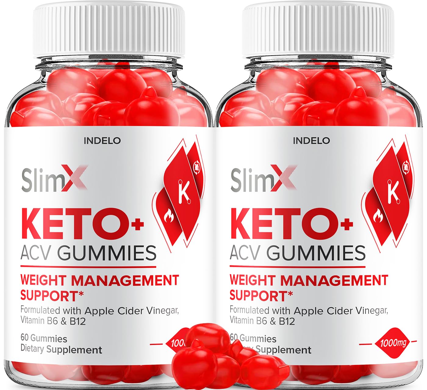 Indelo SlimX Keto ACV Gummies 120 Gummies