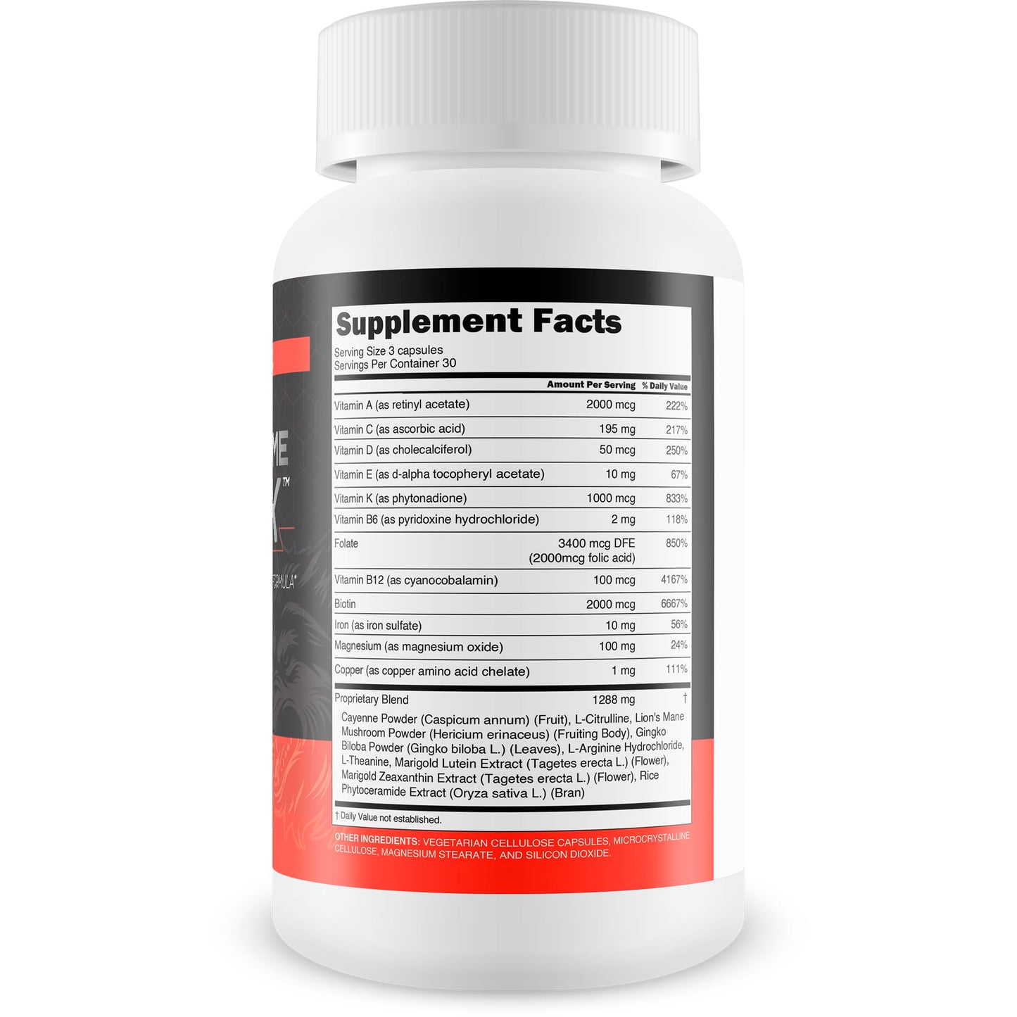 Happy Health Marketplace Blood Flow Beast Force Male Formula Circulation Supplement Capsule 90 Count