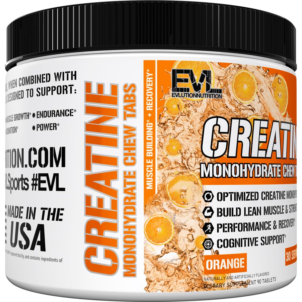 Evlution Creatine Monohydrate Tablet, 90 Tablets