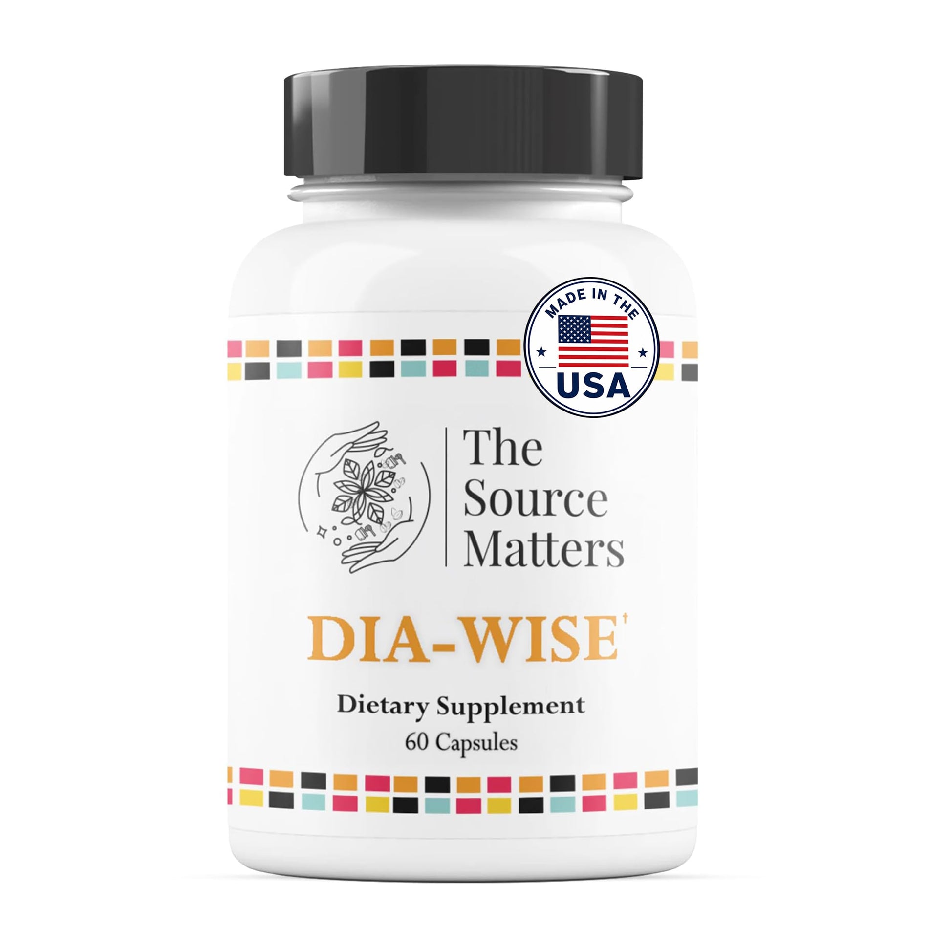 The Source Matters Dia-Wise Metabolic Health Supplement 60 Capsules