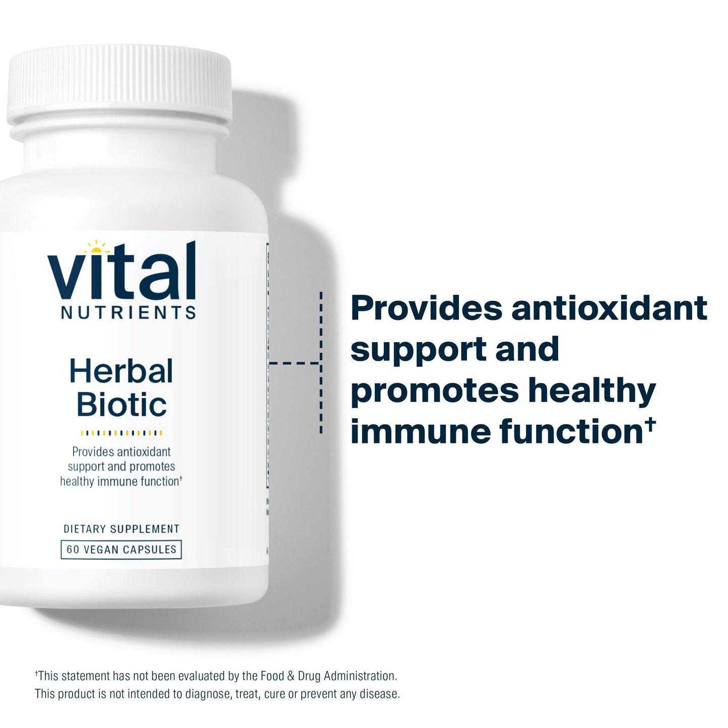 Vital Nutrients Herbal Biotic Capsule 120 Capsules