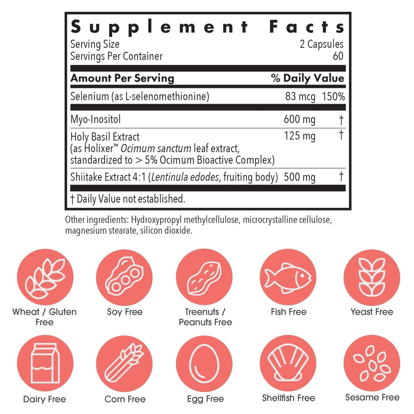Allergy Research Group Thyroid Zen Defense 120 Capsules