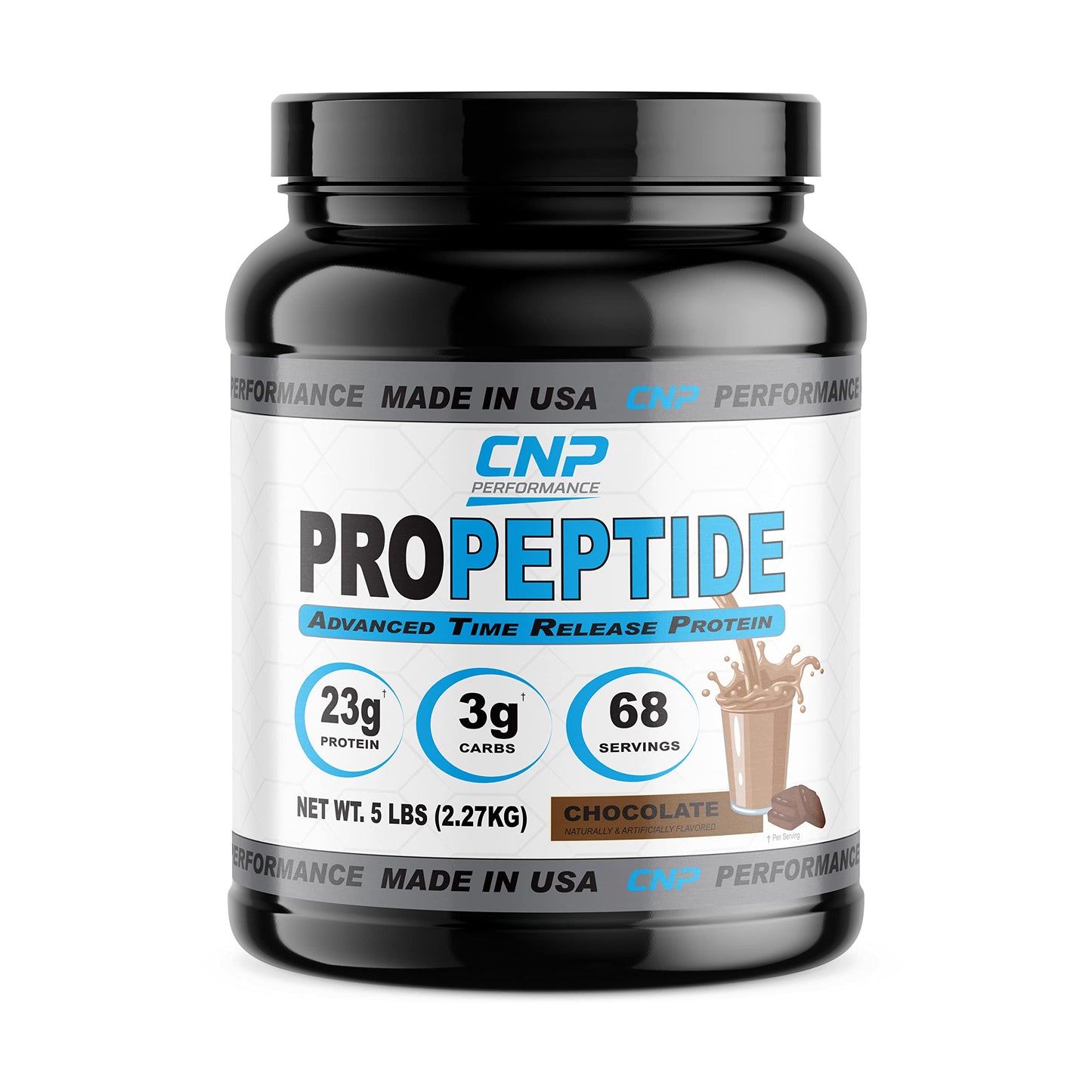 CNP Performance ProPeptide Protein Powder Chocolate 80 Ounce